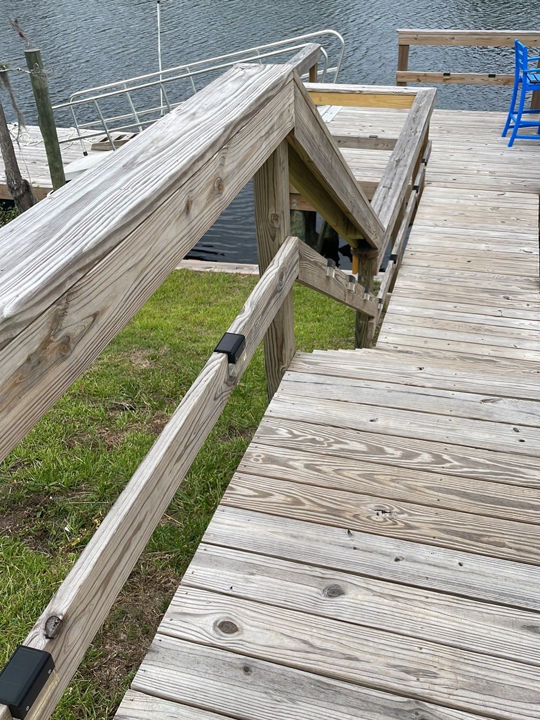 Dock using Wood Sealant by DuraSeal