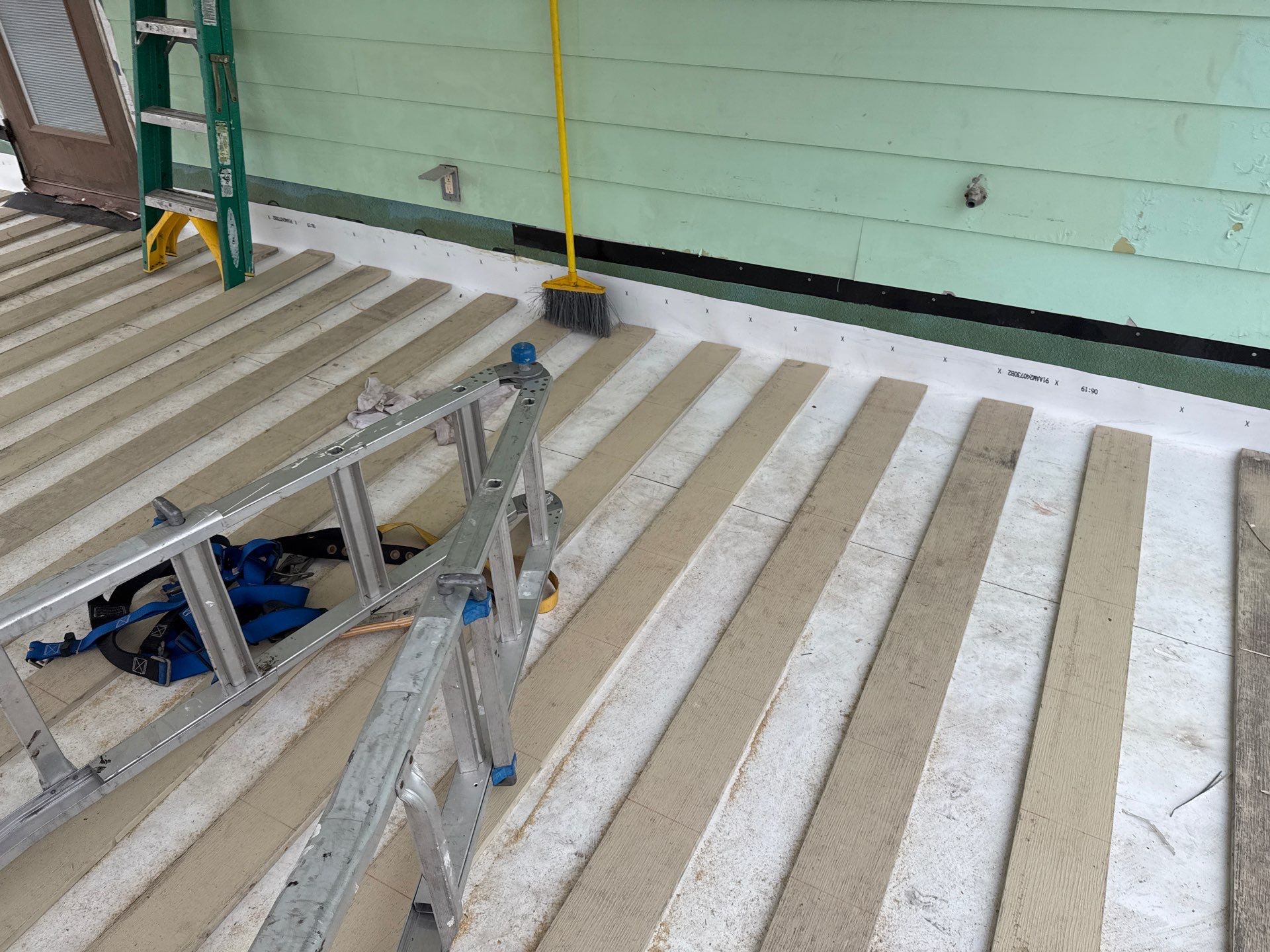 Walk Out Patio Cover by Bayfront Roofing and Construction