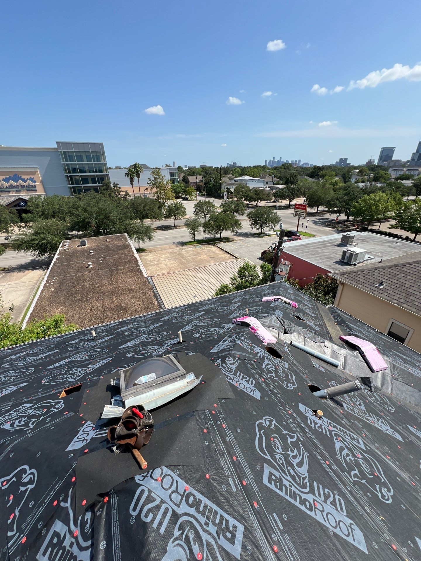 Residential Roofing Installation using Owen's Corning Duration (Lifetime) Shingles by Roof Repair Company