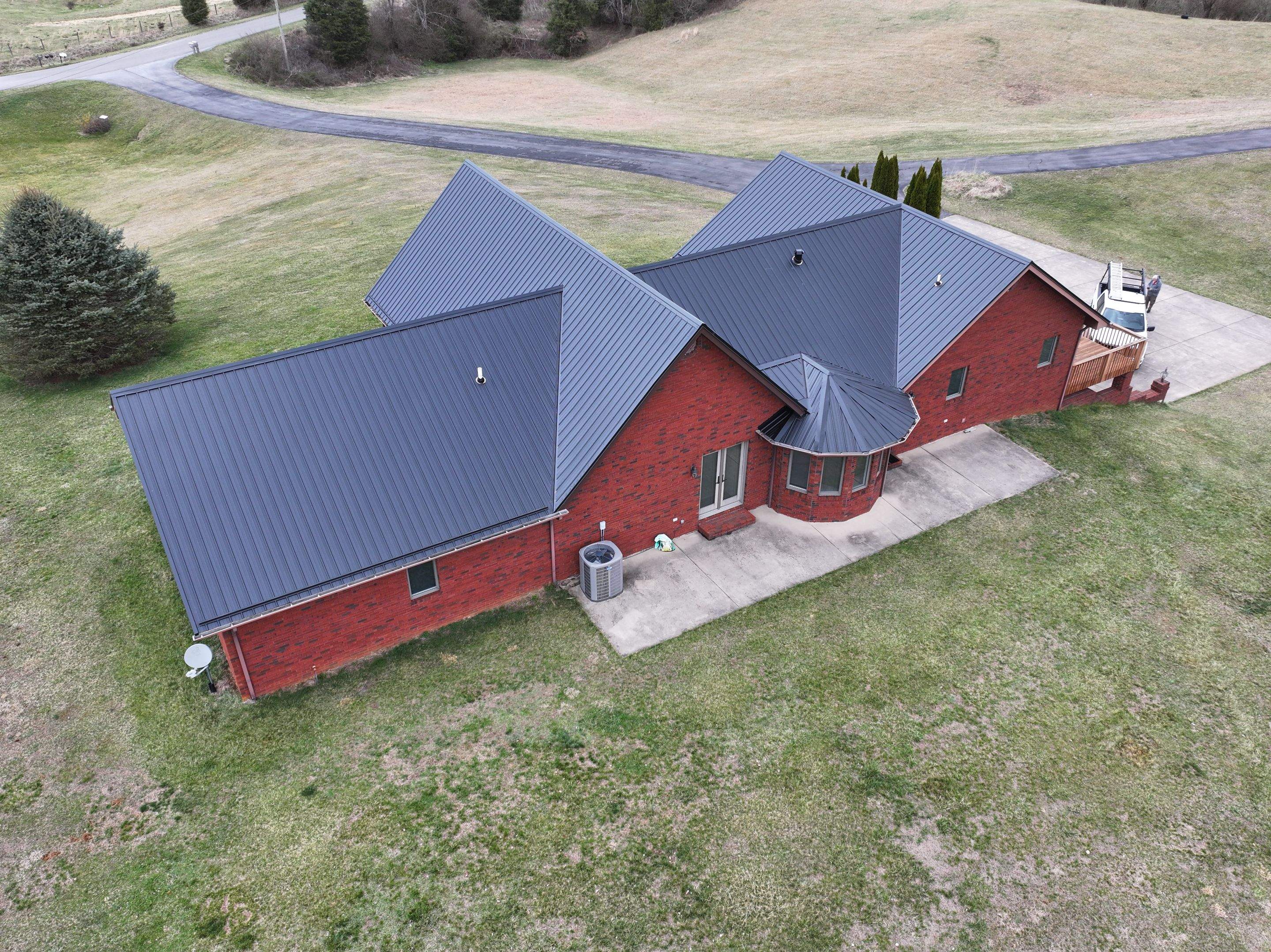 Black Frost 26 Gauge by Omnia Roofing