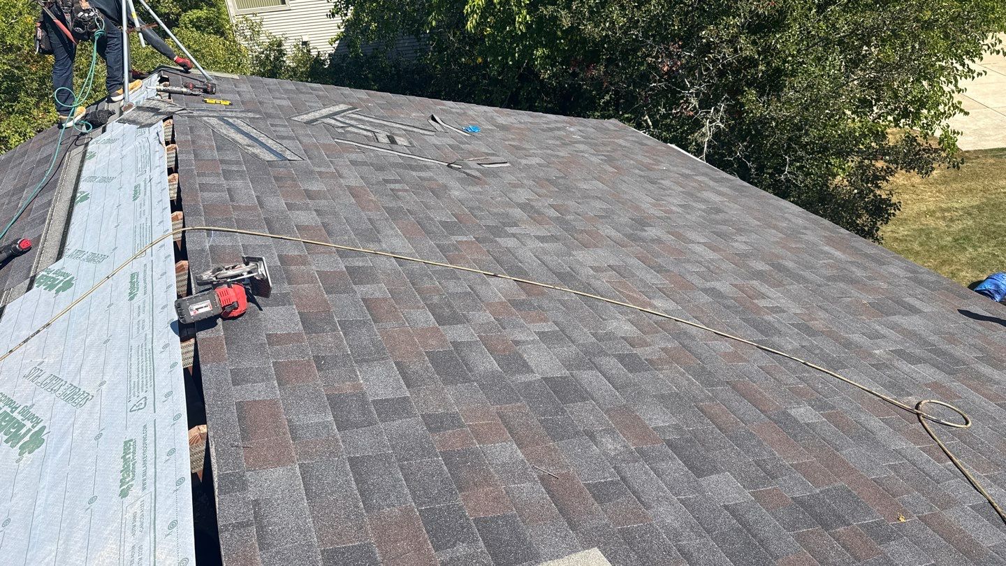 Roof Replacement using Malarkey Black Oak by 180 Contractors