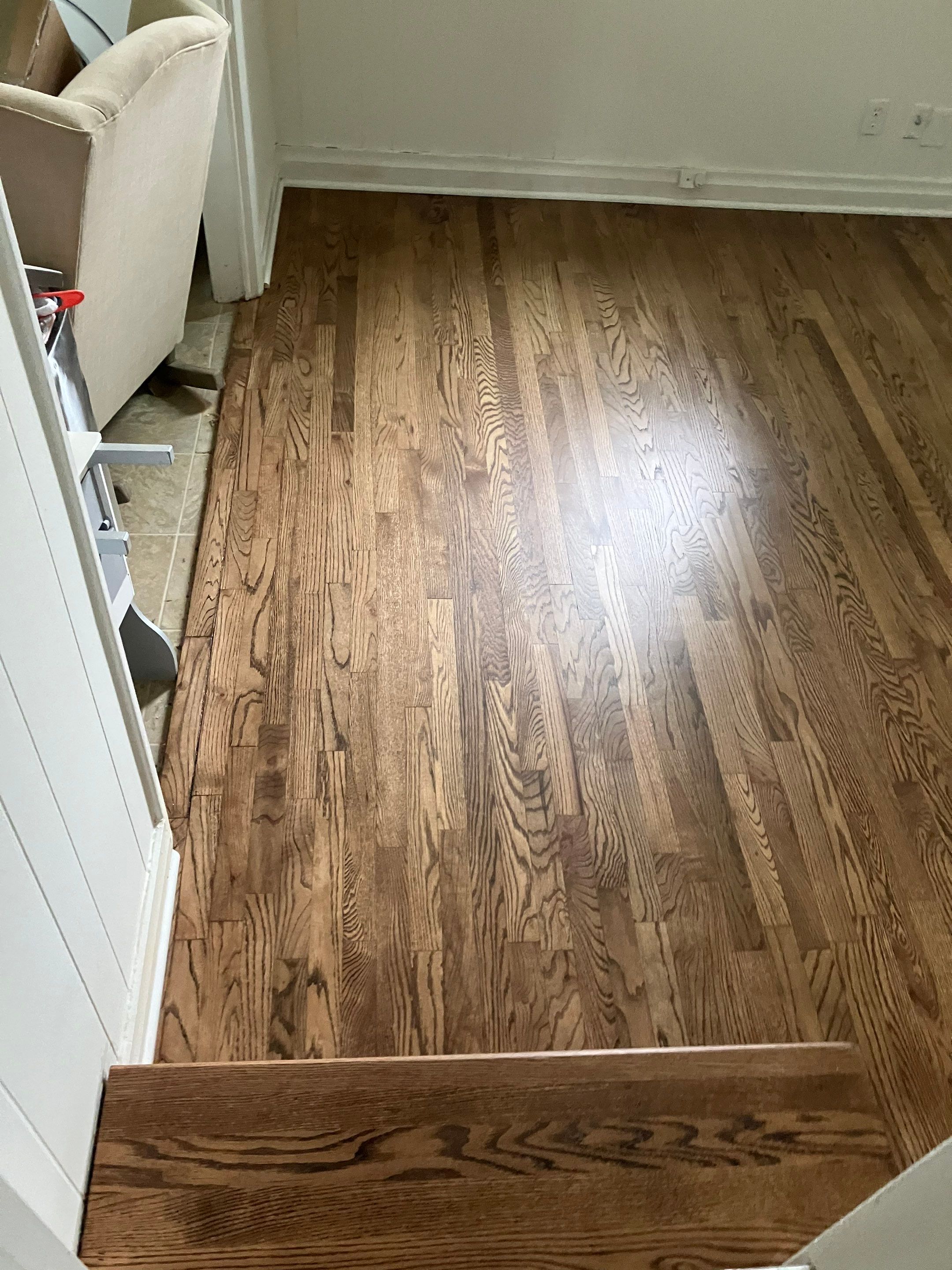 Hardwood Repair and Refinish by Footprints Floors of Nashville