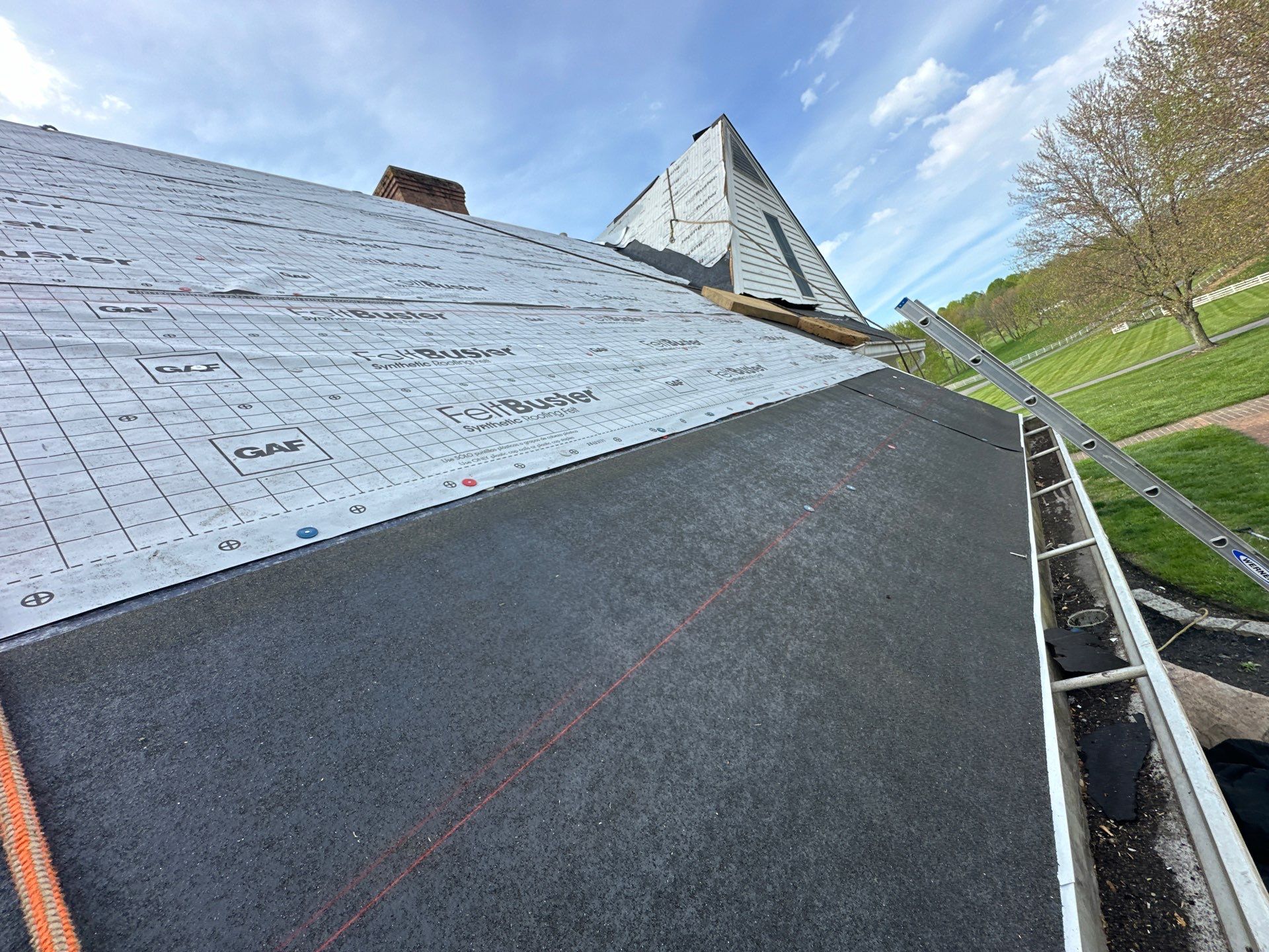 Residential Roofing Installation using Timberline HDZ Shingles - Barkwood by RoofX 