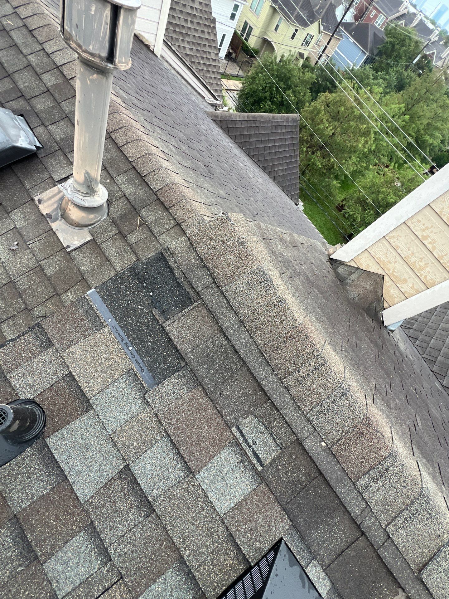 Residential Roofing Repair using Owen's Corning Duration (Lifetime) Shingles by Roof Repair Company