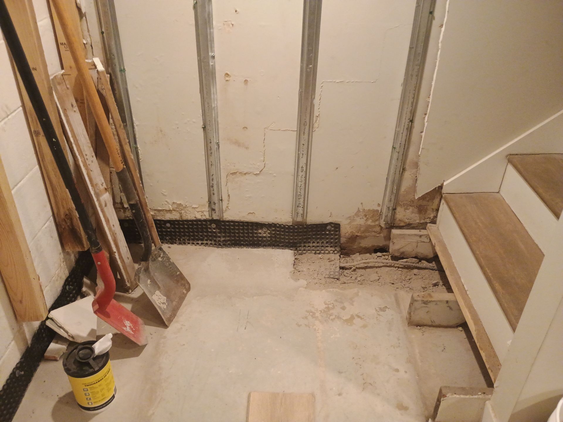 Interior Drain Tile Waterproofing in Columbia Heights, MN by Waterproofing Northeast
