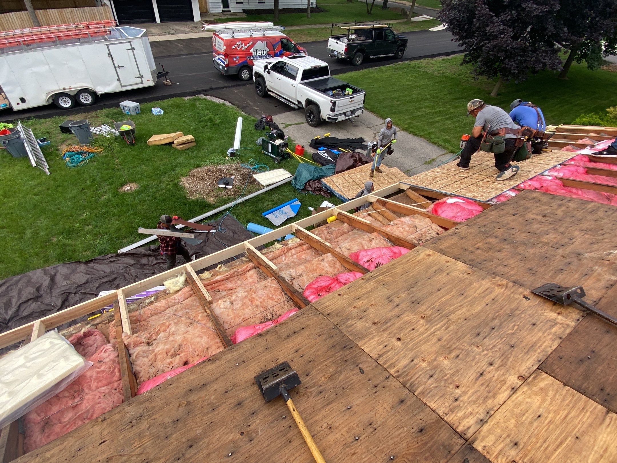 Roof Replacement using CertainTeed Landmark by 180 Contractors
