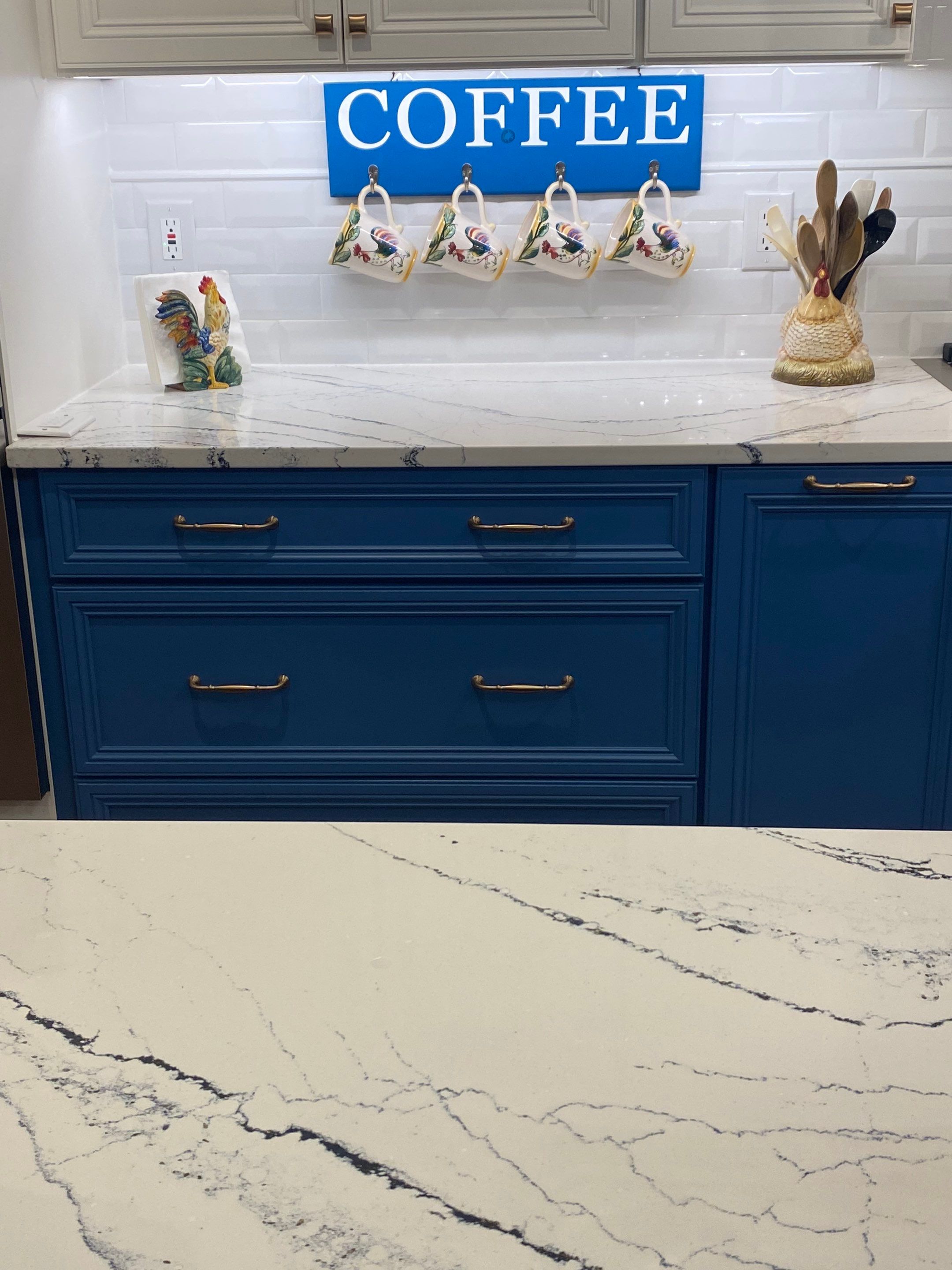 Vista Del Norte Kitchen Remodel | Smart Storage & Custom Blue Island by Legacy Bath and Kitchen
