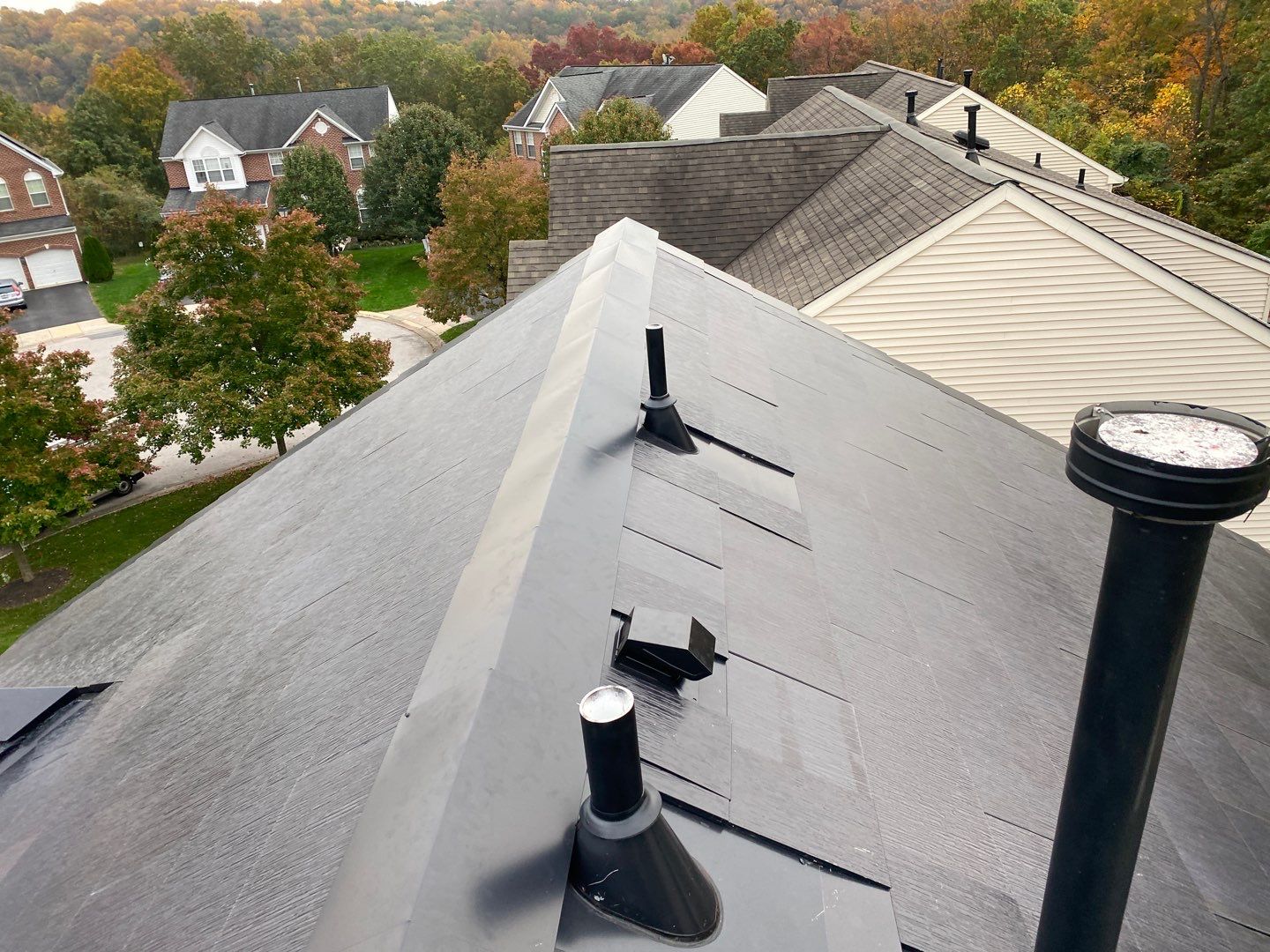 Tesla Solar Roof Installation by American Home Contractors