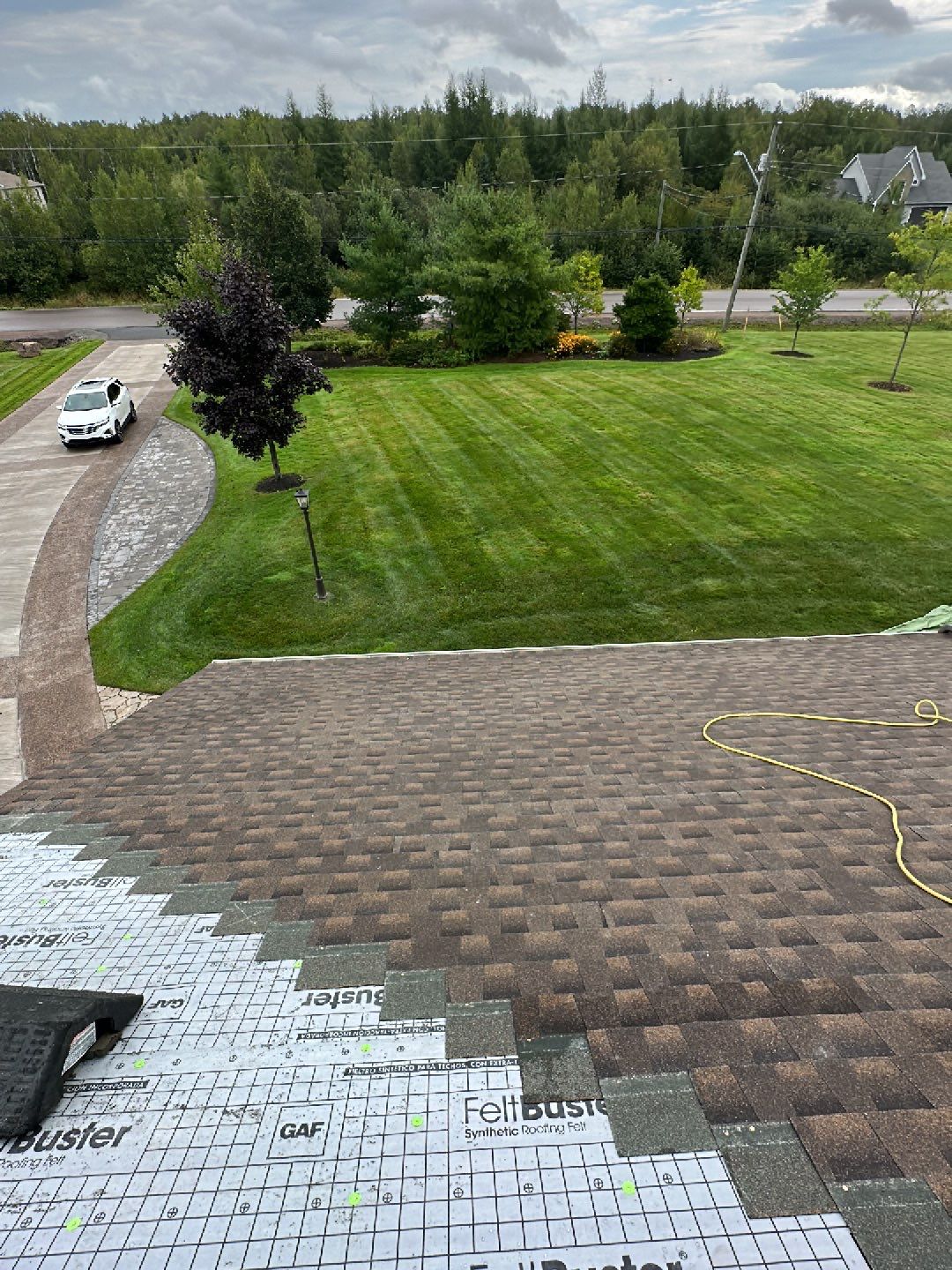Residential Roofing Installation using Asphalt GAF HDZ by Artisan Roofing & Home Improvements Inc.