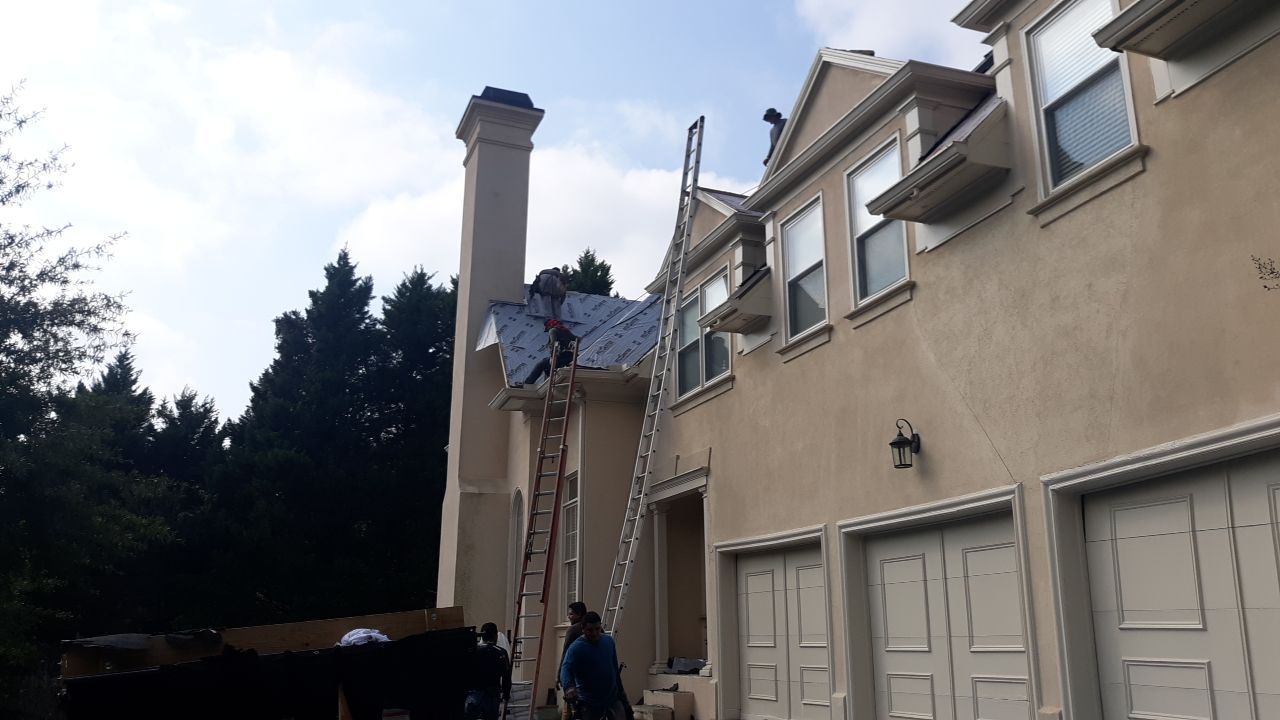 Residential Roofing Installation using GAF by Georgia Roof Advisors