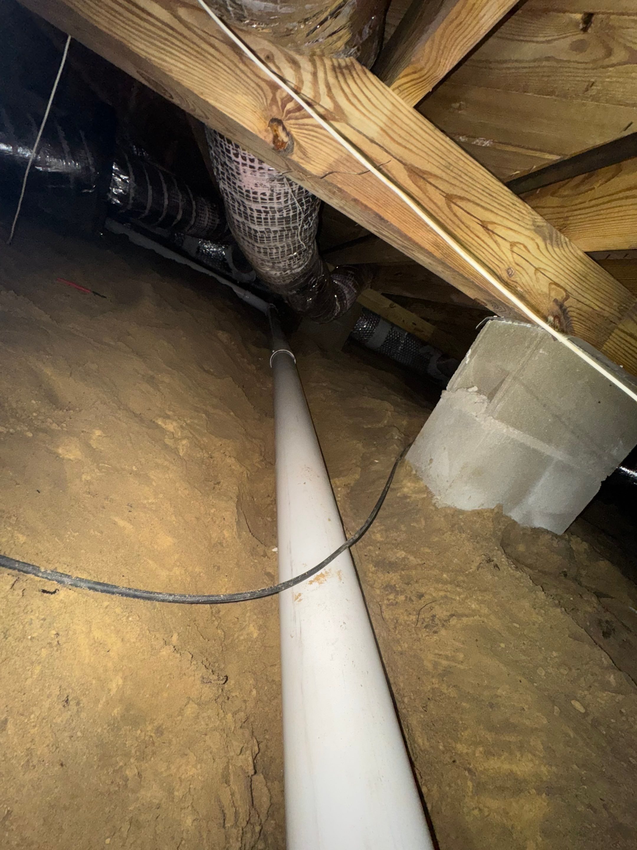 Project in Chesapeake by Patriot Crawl Space Repairs