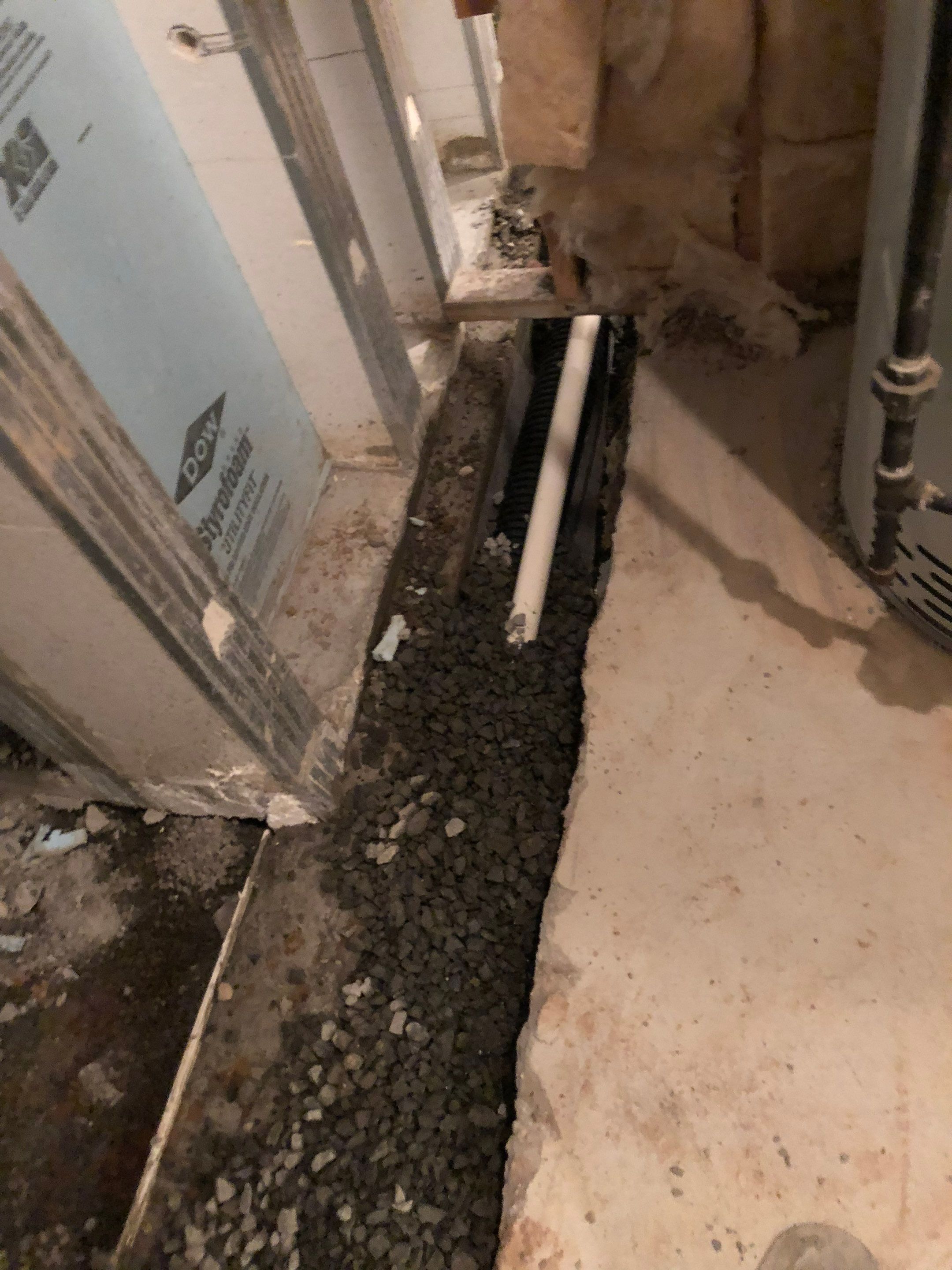 Interior French Drain Job in Summit, NJ by Pure Service Pro, LLC 