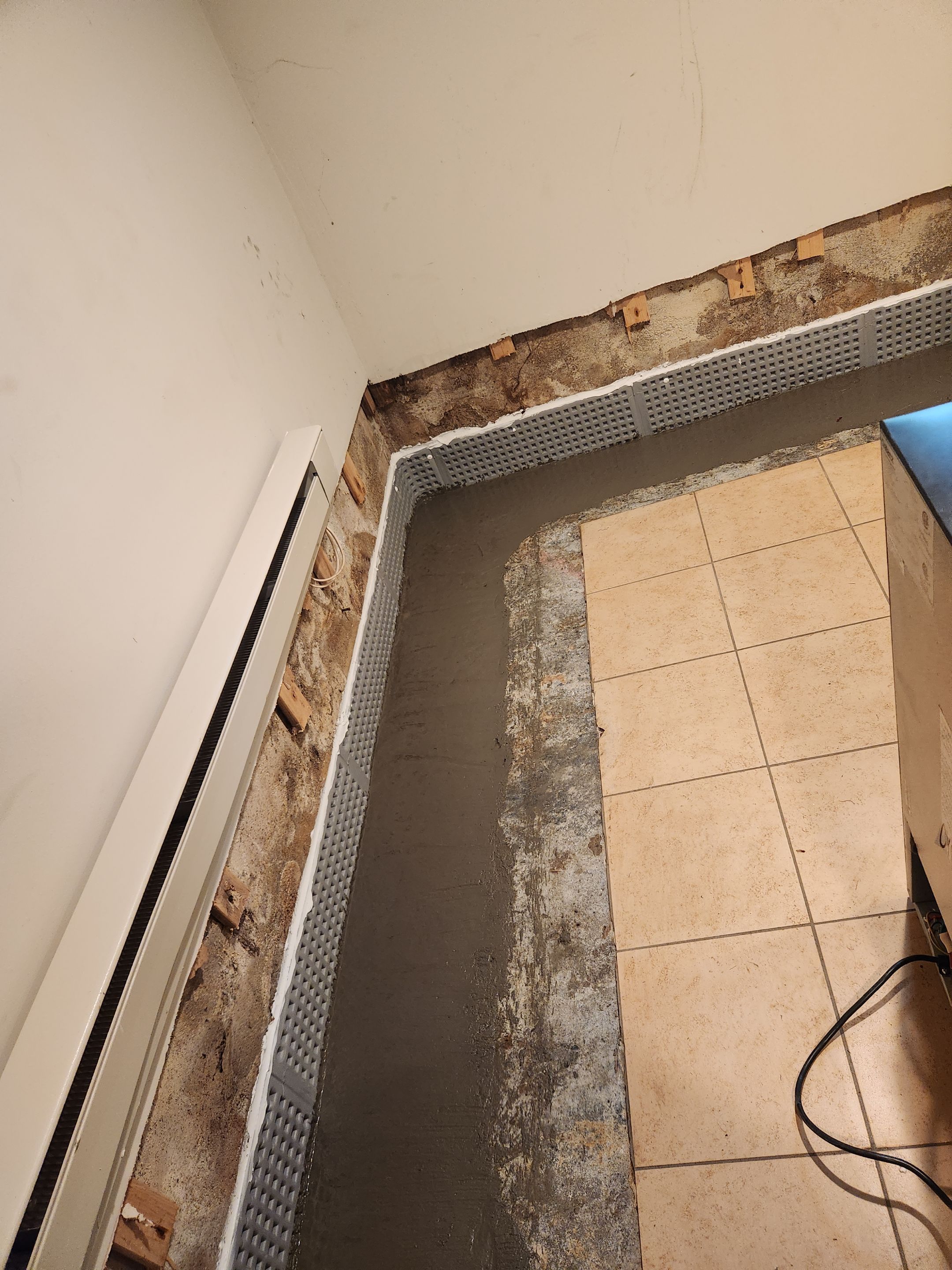Interior French Drain Newton NJ by Pure Service Pro, LLC 