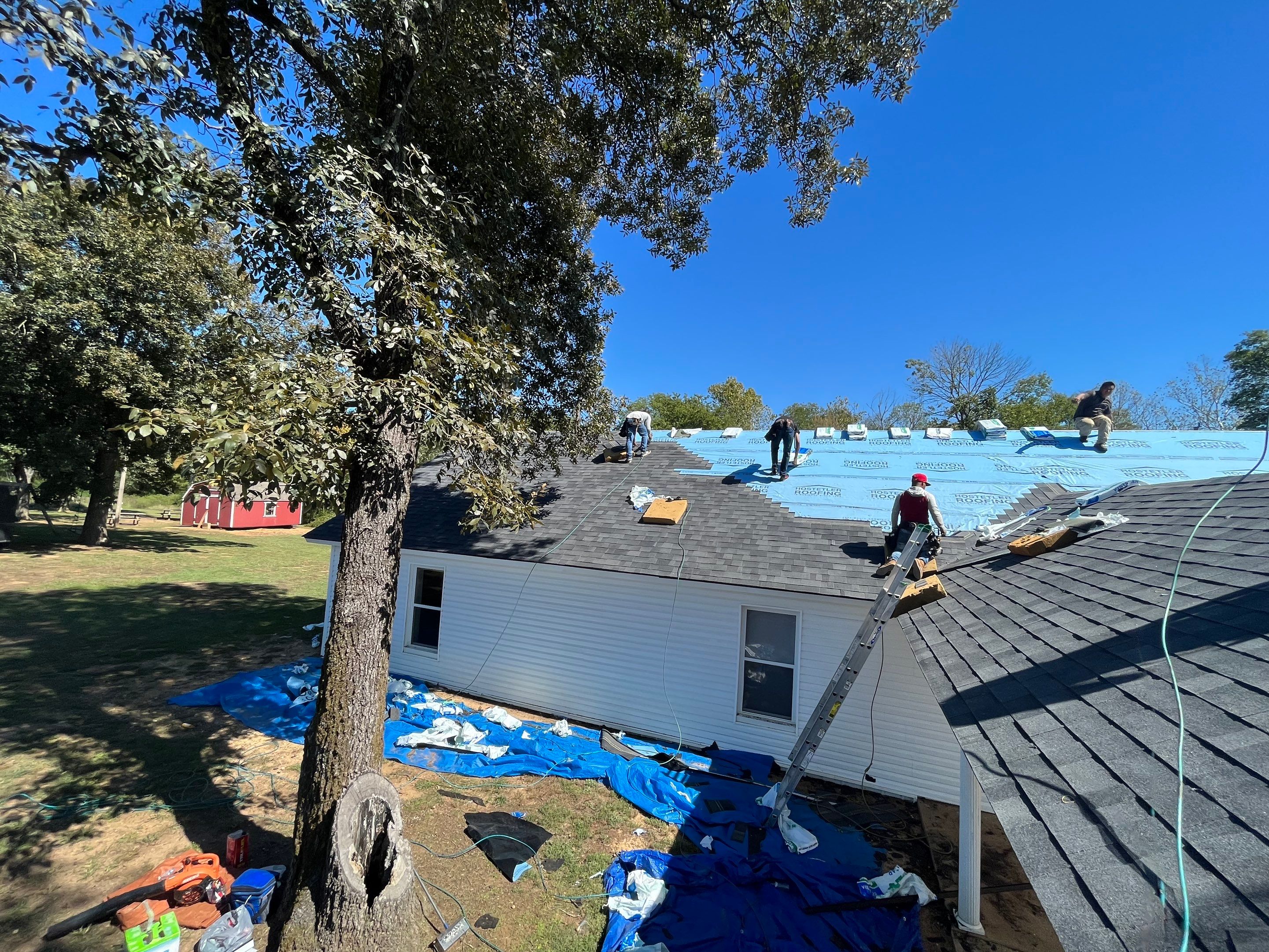 Residential Roofing Repair using Malarkey Vista by Hostetler Roofing