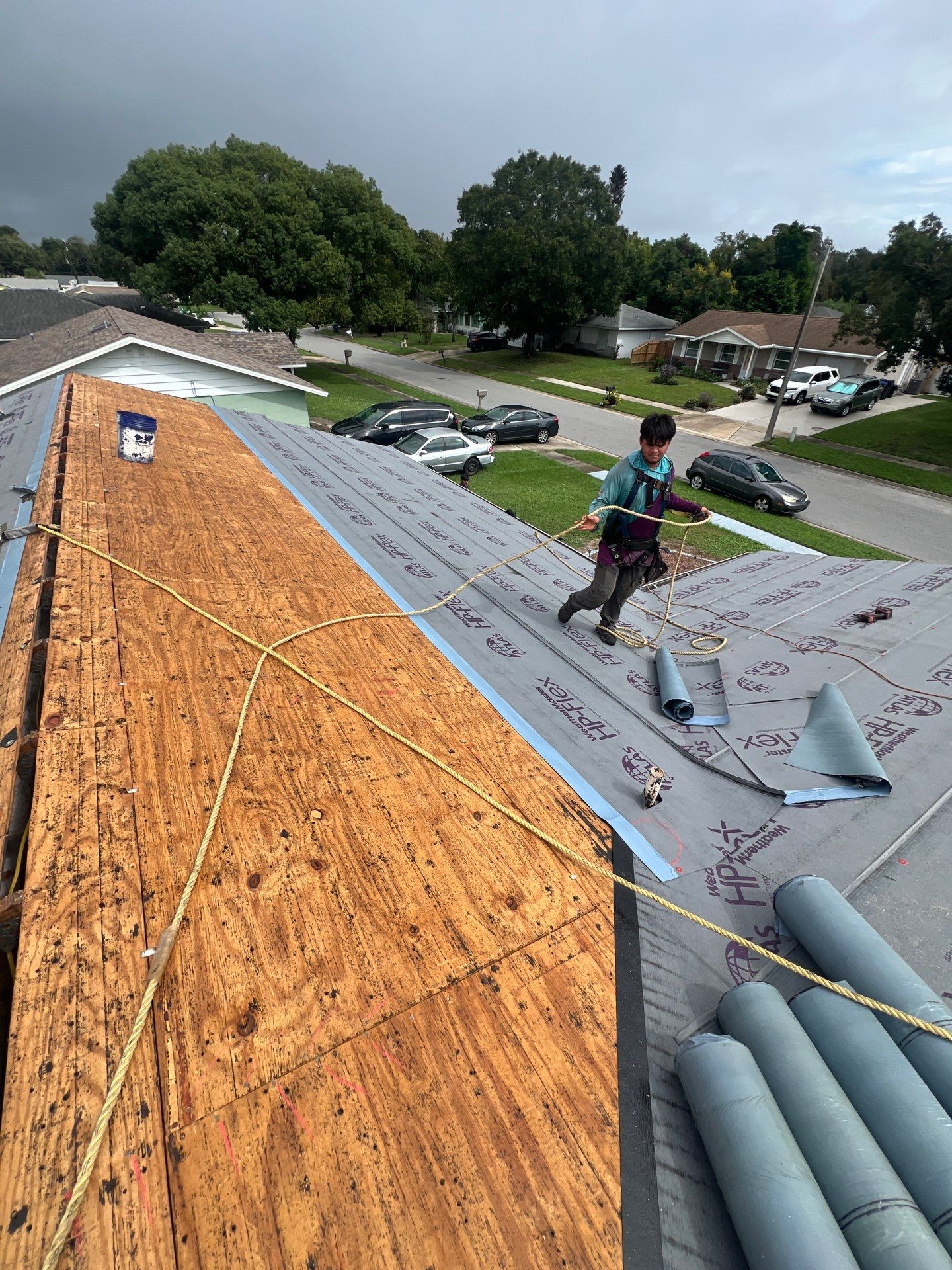 Permalock Metal Roofing Installation and Underlayment Replacement in Titusville by Pinnacle Roofing Group