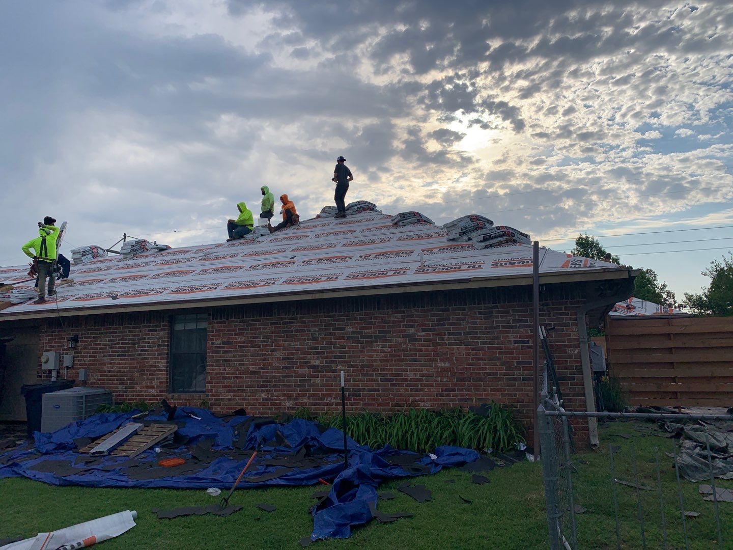40 Squares Before 10 AM by BANA Roofing and Solar Supply