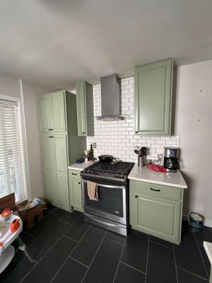 Bold Cabinet Upgrade with a Clean, Modern Finish in Fishtown ✨