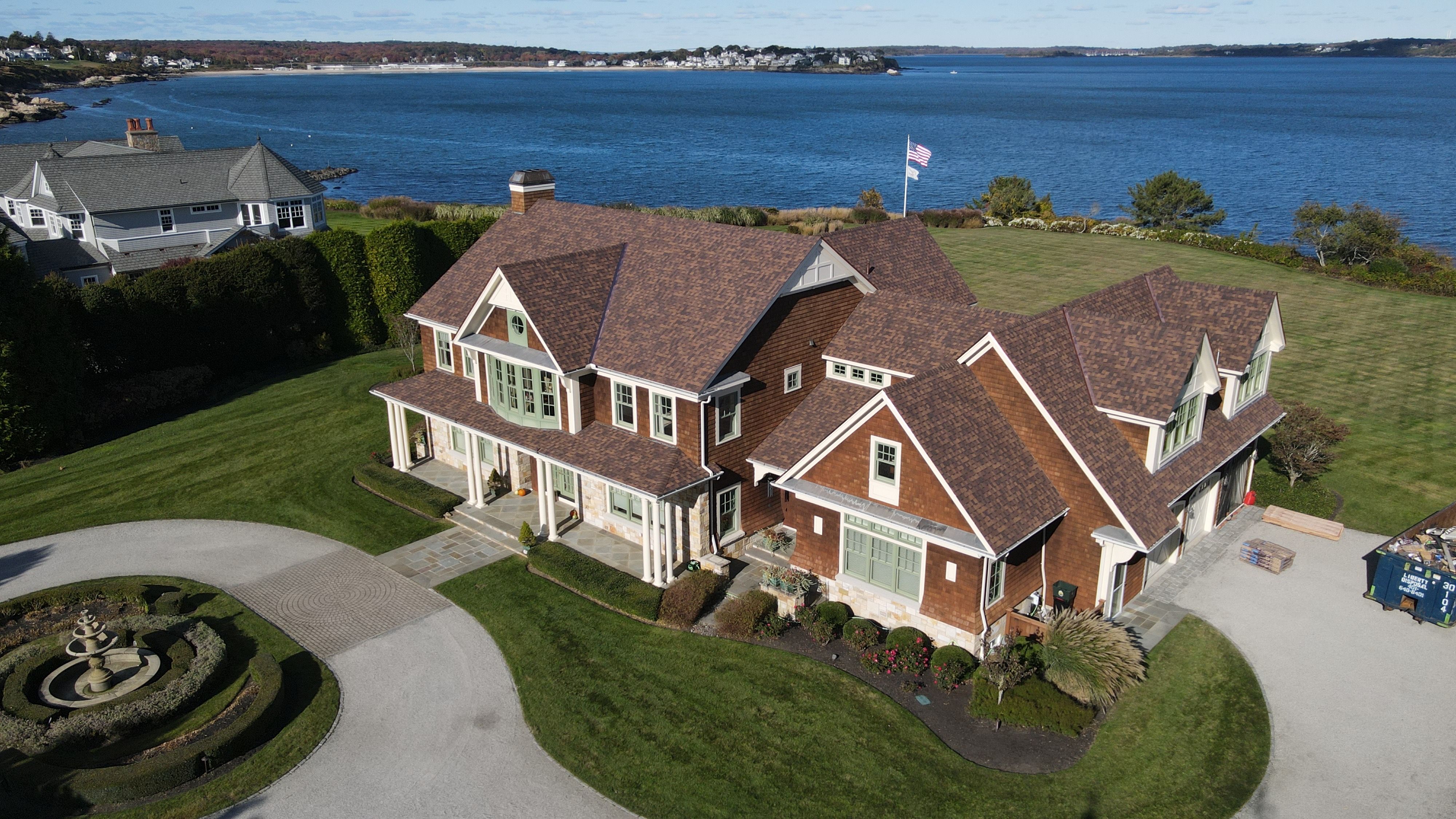 Narragansett Private Residence - Asphalt & Copper by Rinaldi Brothers