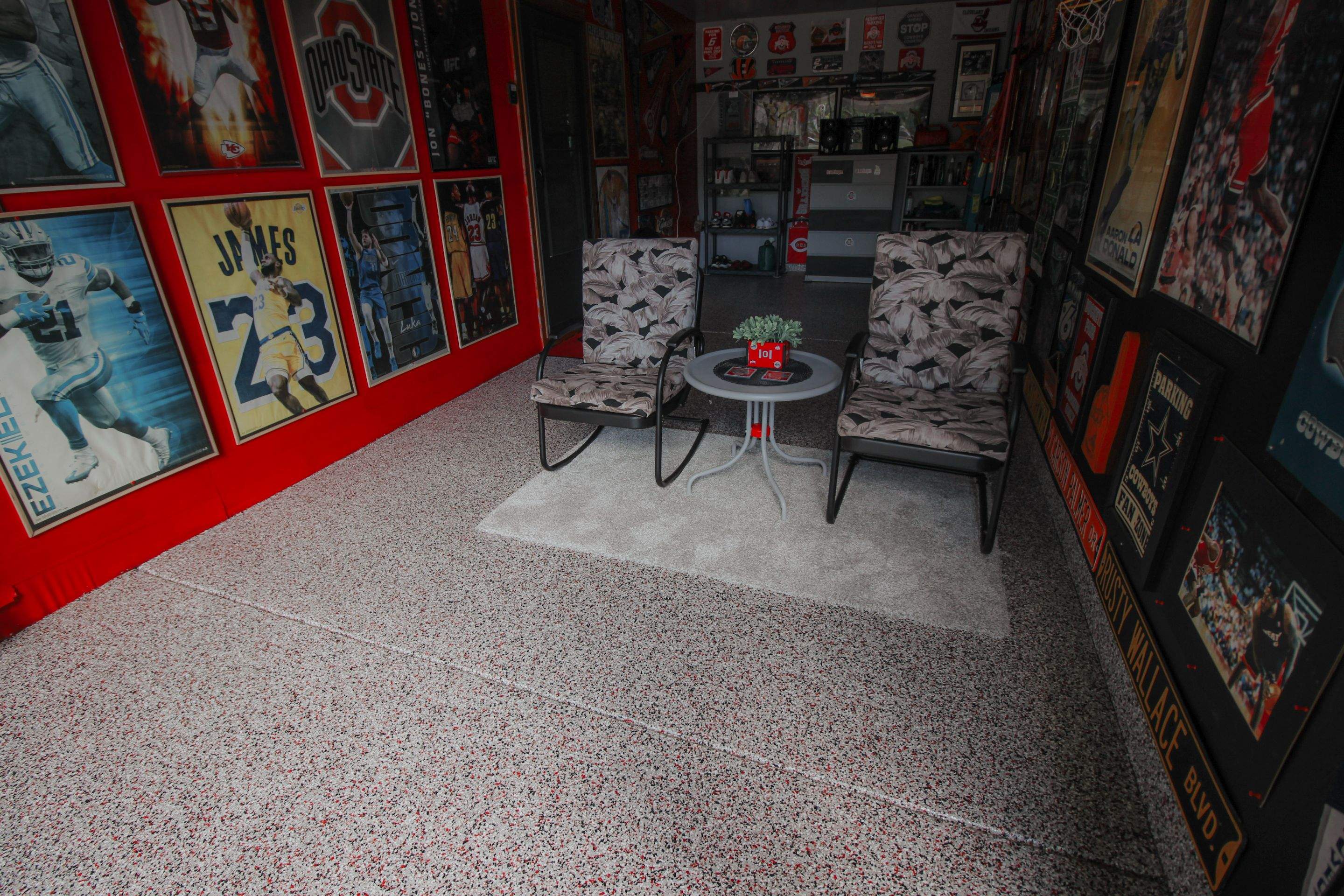 Garage Floor using Buckeye by Your1DayFloor.com