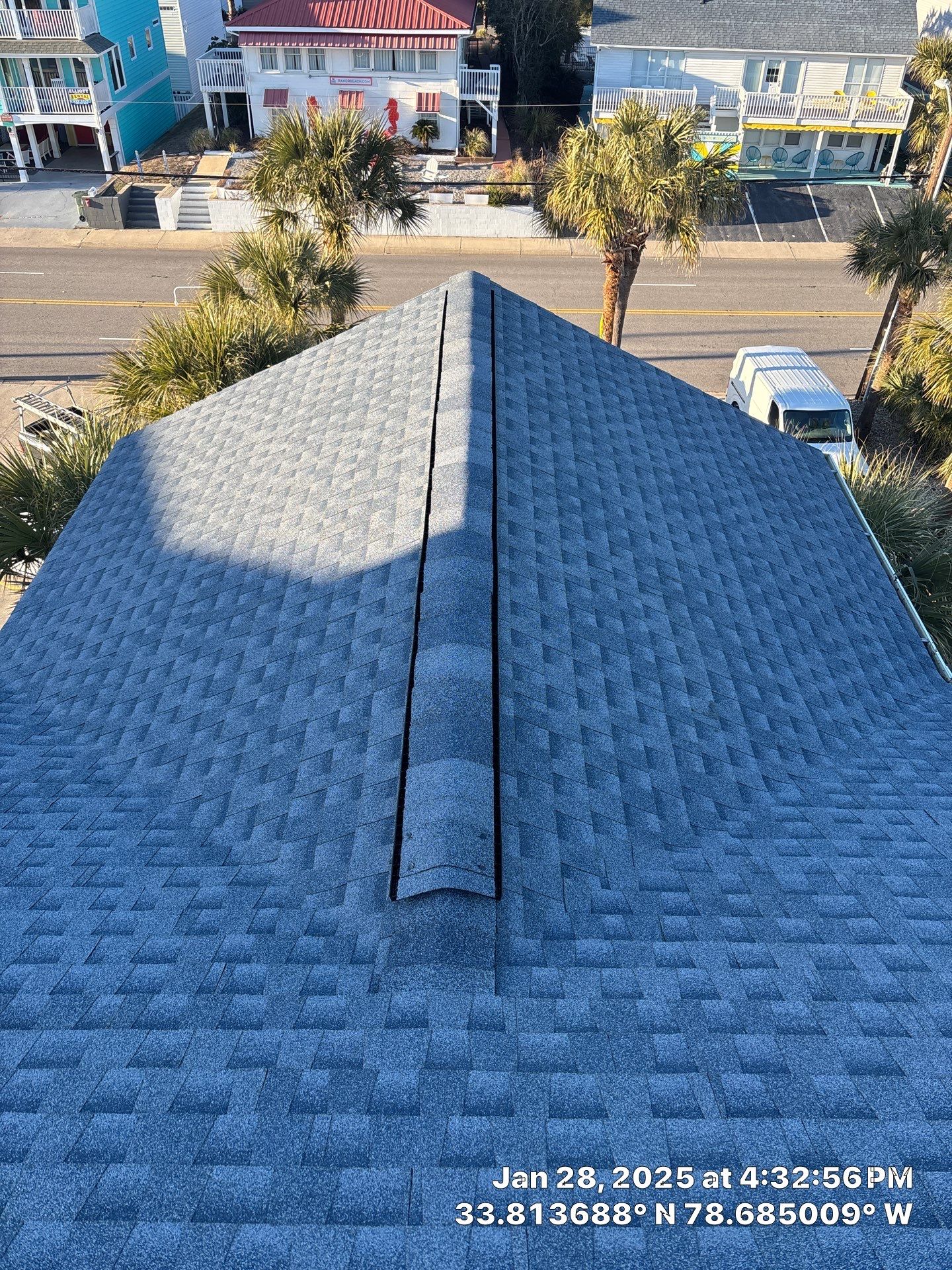 GAF HDZ - Biscayne Blue by Linta Roofing