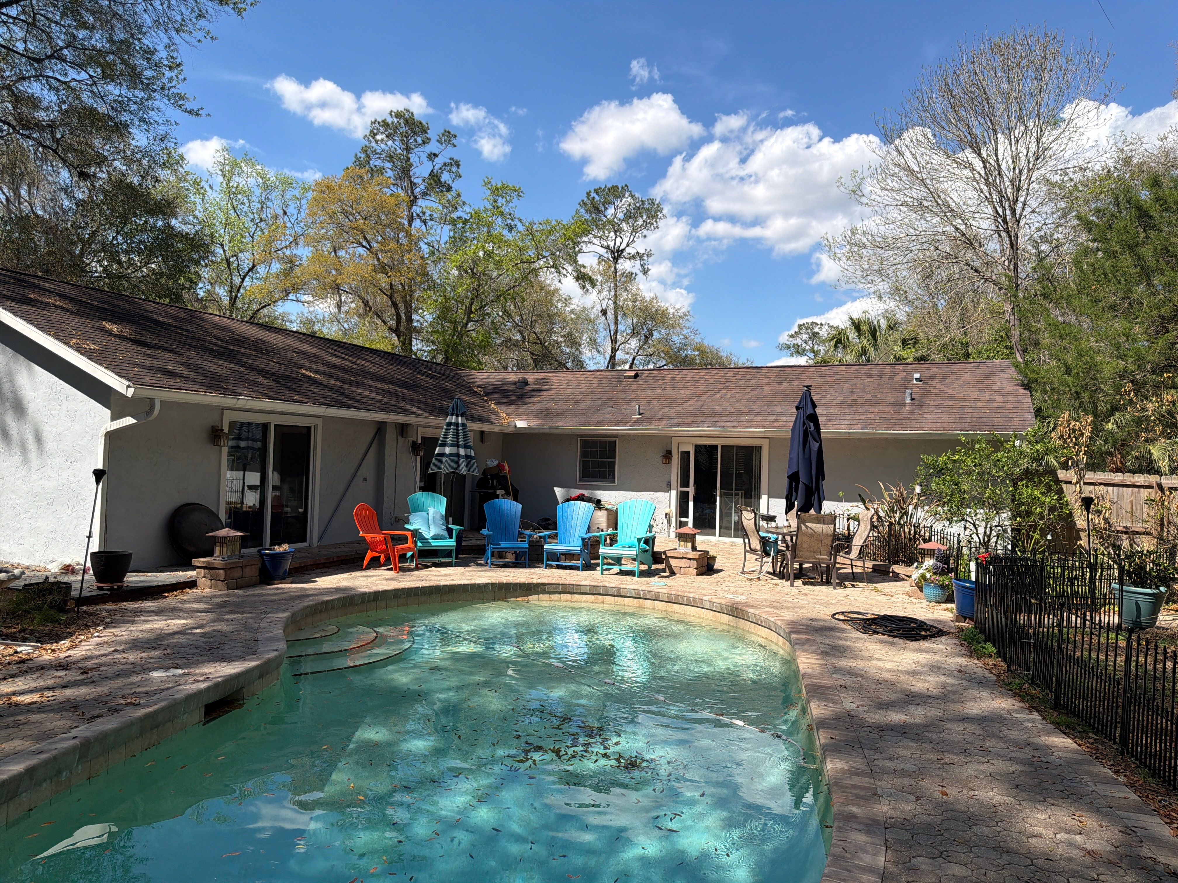 Custom Sliding Glass Door Installation with Integrated Pet Doors in Gainesville by Windows & Doors Store