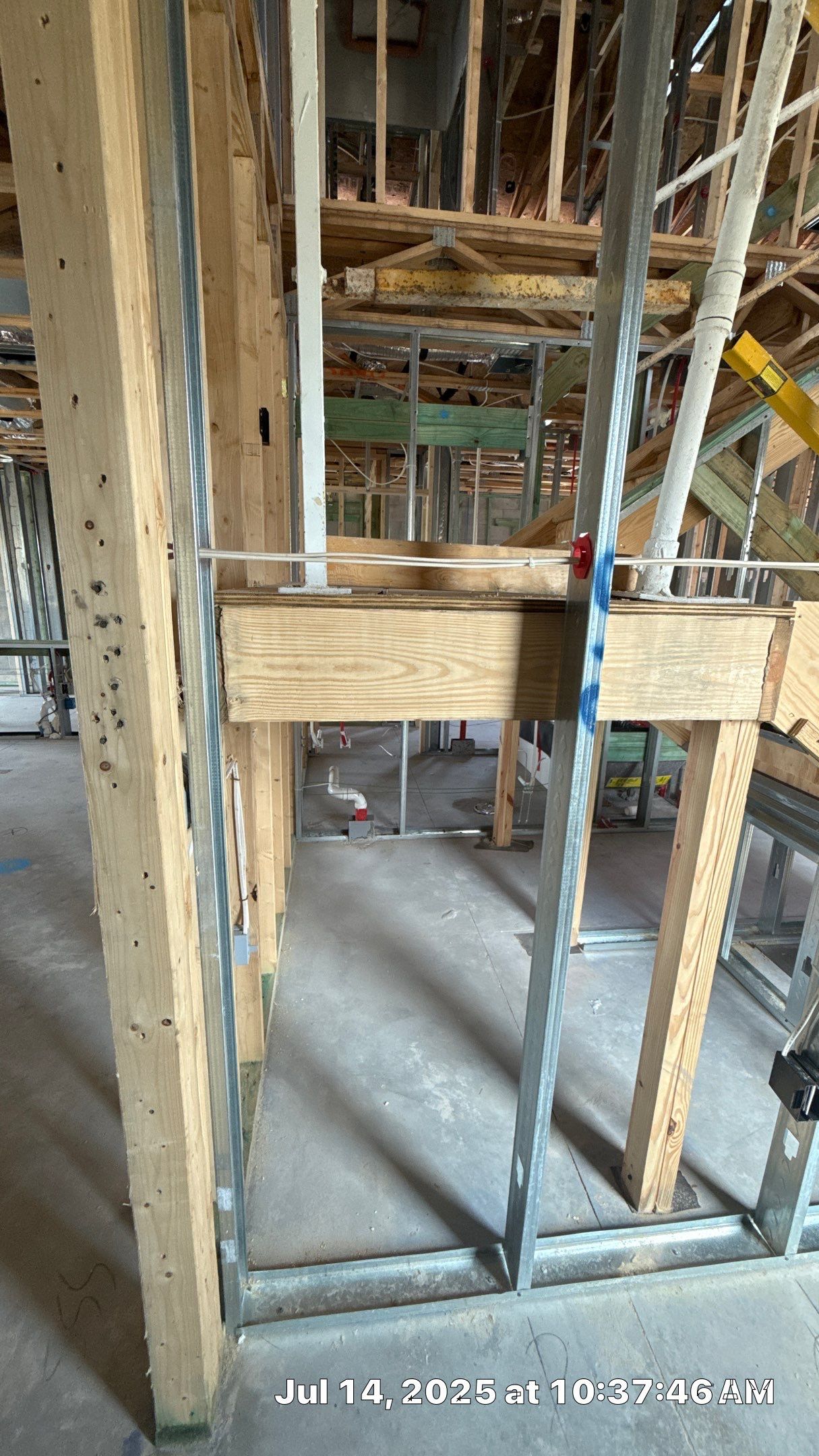 New Construction Pre Drywall Inspection by Building performance Solutions LLC