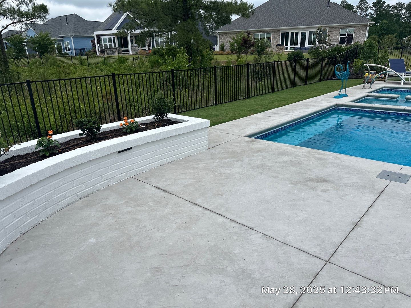 Pool Pavers using Concrete Sealant by DuraSeal
