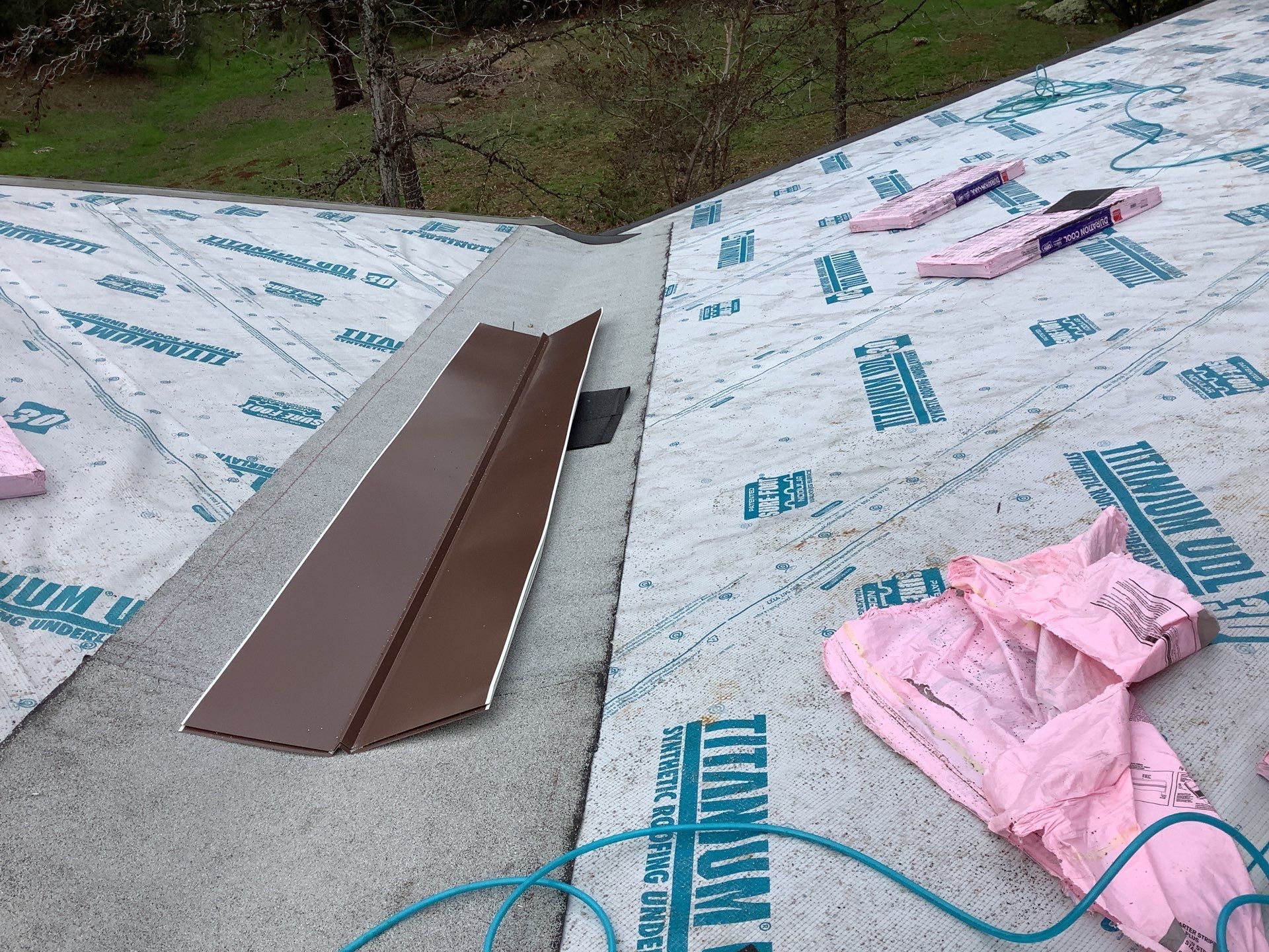 Residential Roofing Installation using Owens Corning Roofing Shingles by Byers Enterprises 