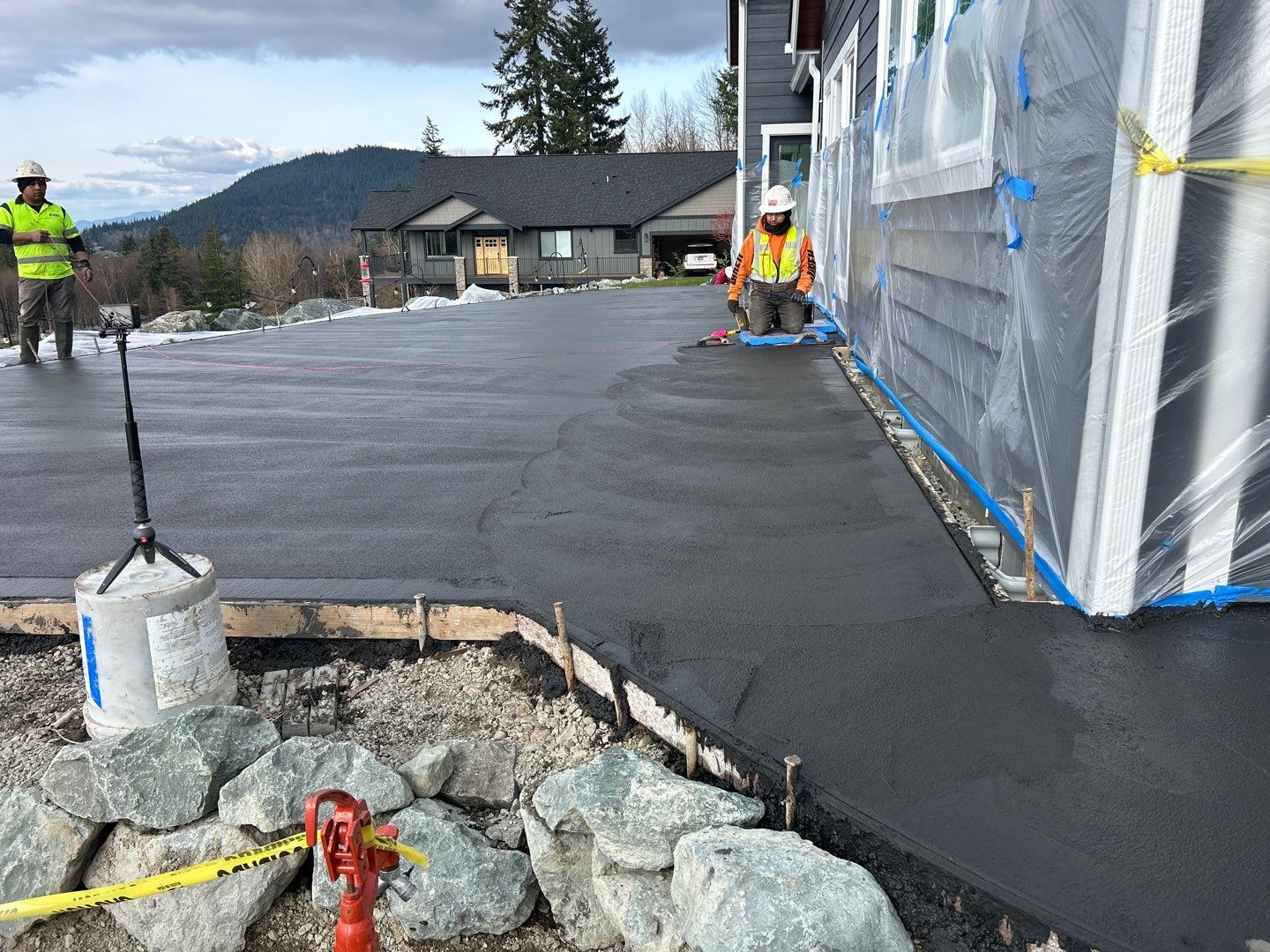 Randy | Driveway Paving & Stamped Patio Finish, Asphalt & Concrete Project by Jireh Asphalt & Concrete Inc 