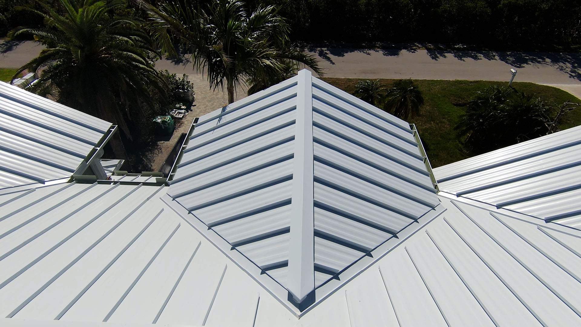 Sanibel Island Standing Seam Roof Replacement by Four Peaks Roofing