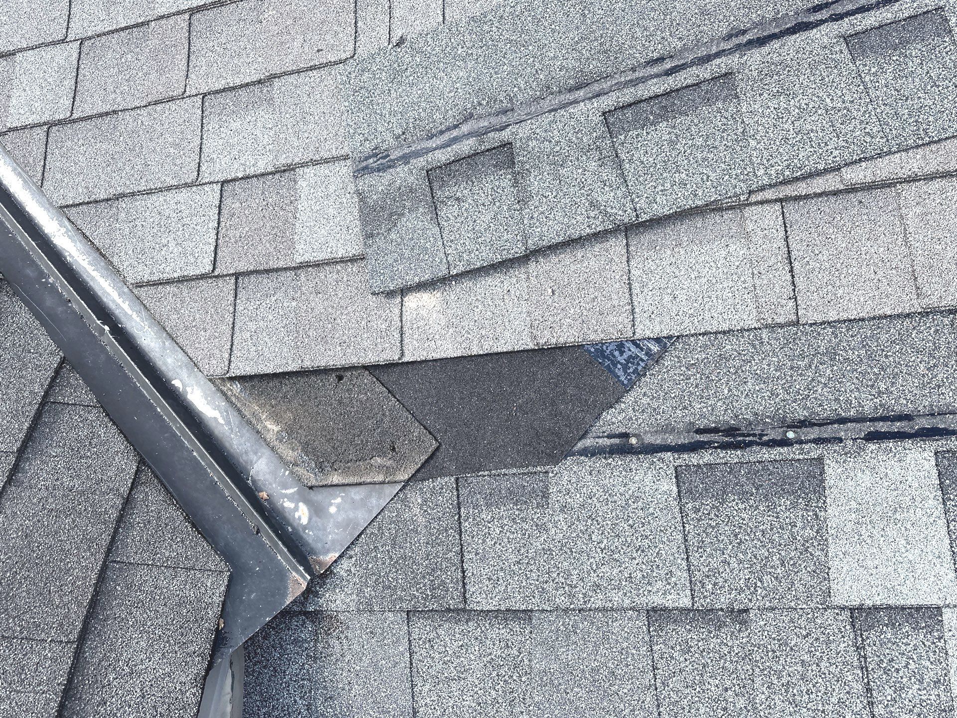Soffit and Shingle repair  by Gellings Roofing & Siding