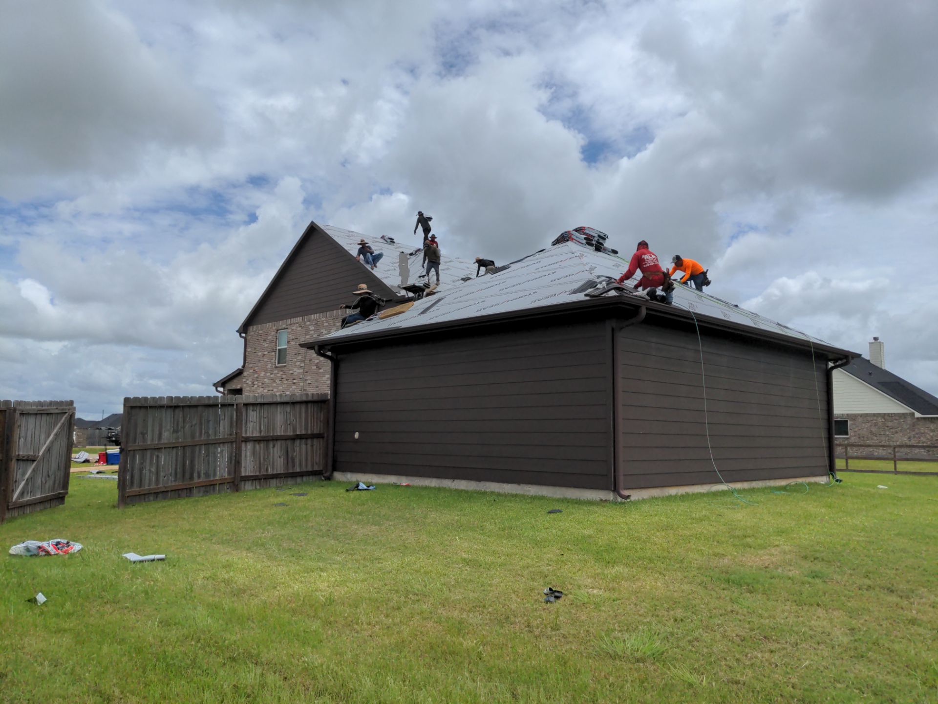 Project in Needville by Roof Guard And Construction