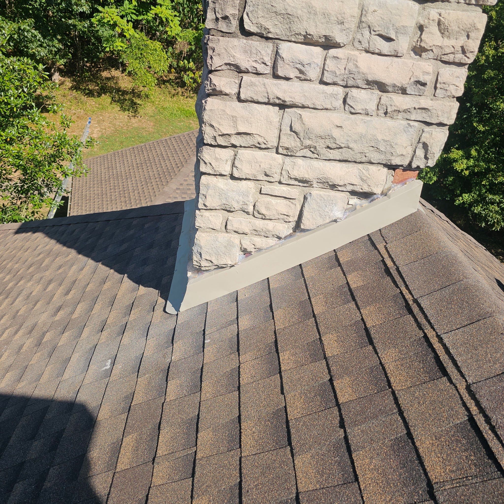 Residential Roofing Installation using GAF Timberline HDZ Barkwood by Rainstoppers Roofing