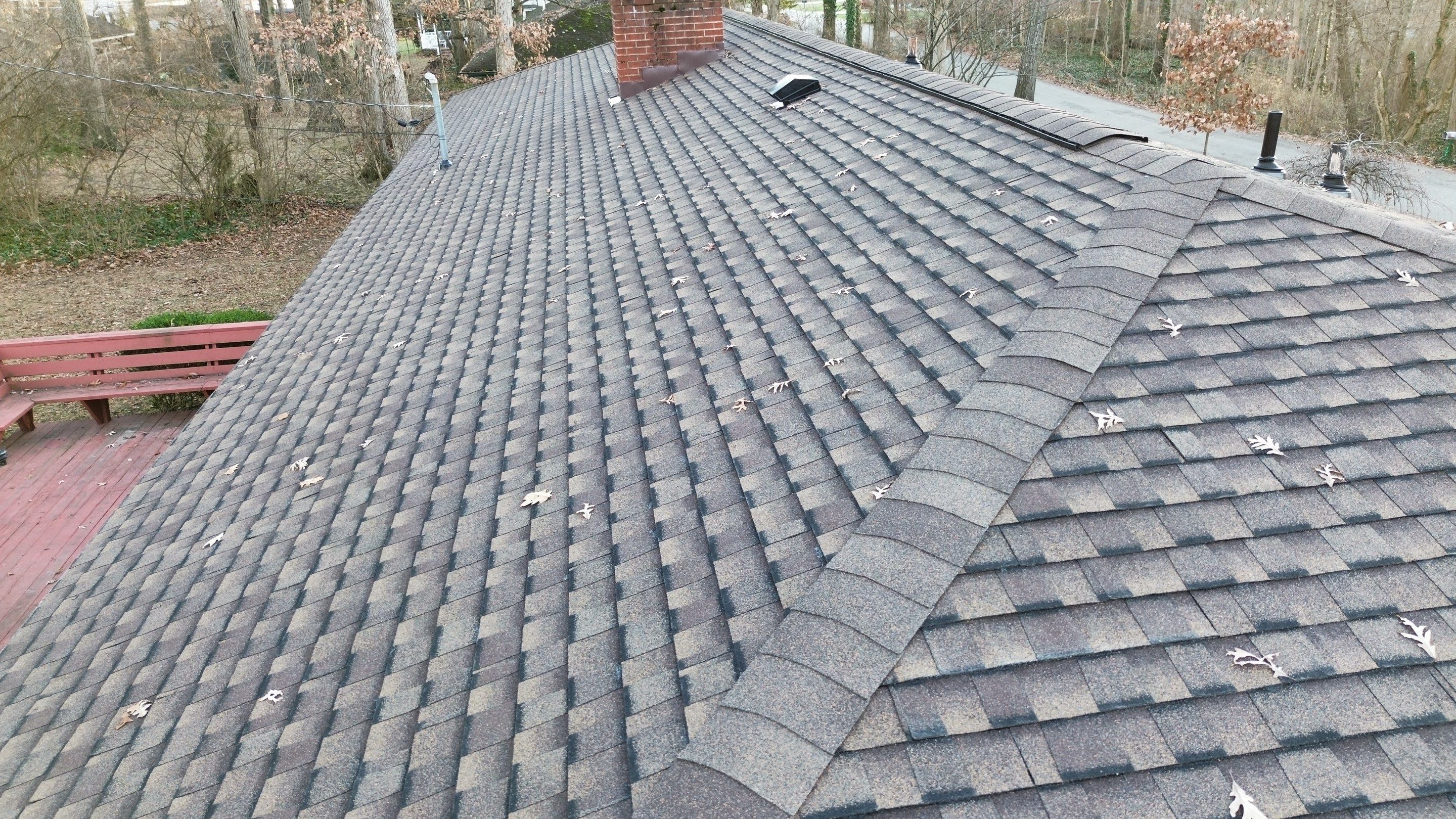 Residential Roofing Installation using Timberline UHDZ Shingles - Barkwood by RoofX 