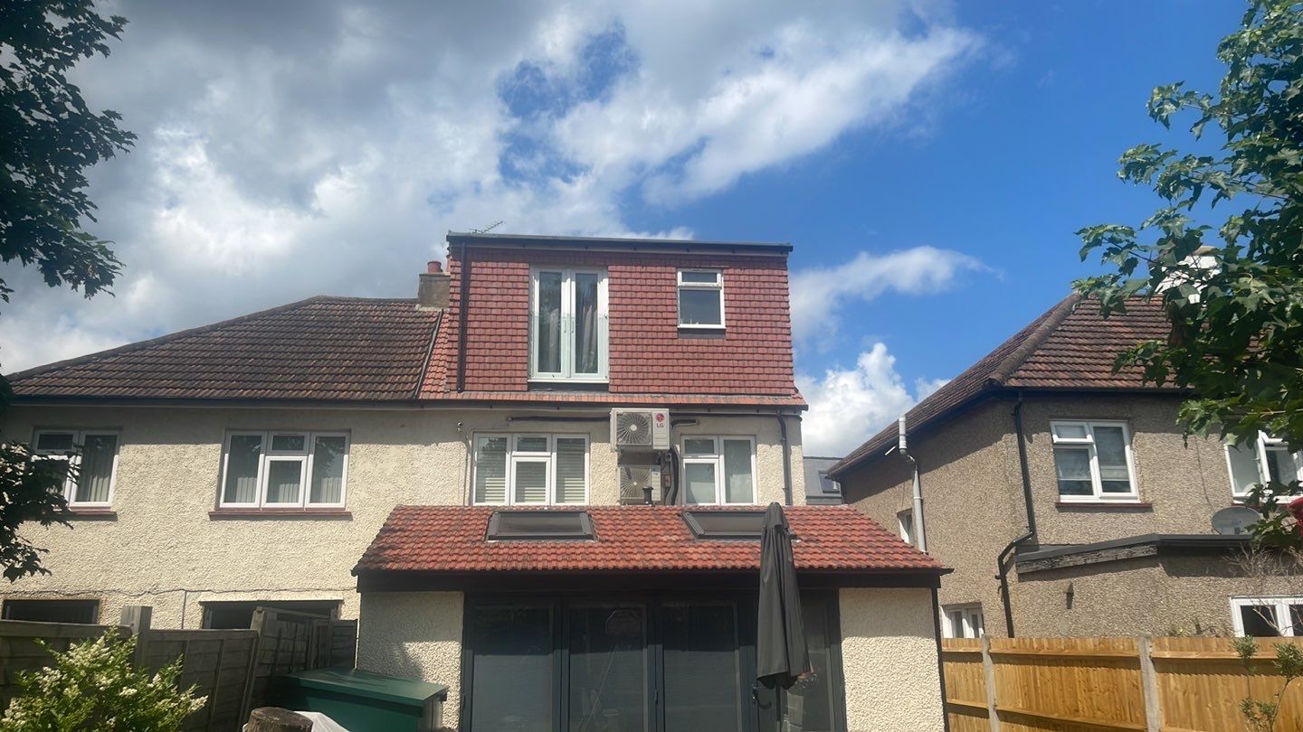 Roof Clean - Moss Removal using Honda 15lpm Low Pressure Washing Machine by Ges Exterior Cleaning ltd