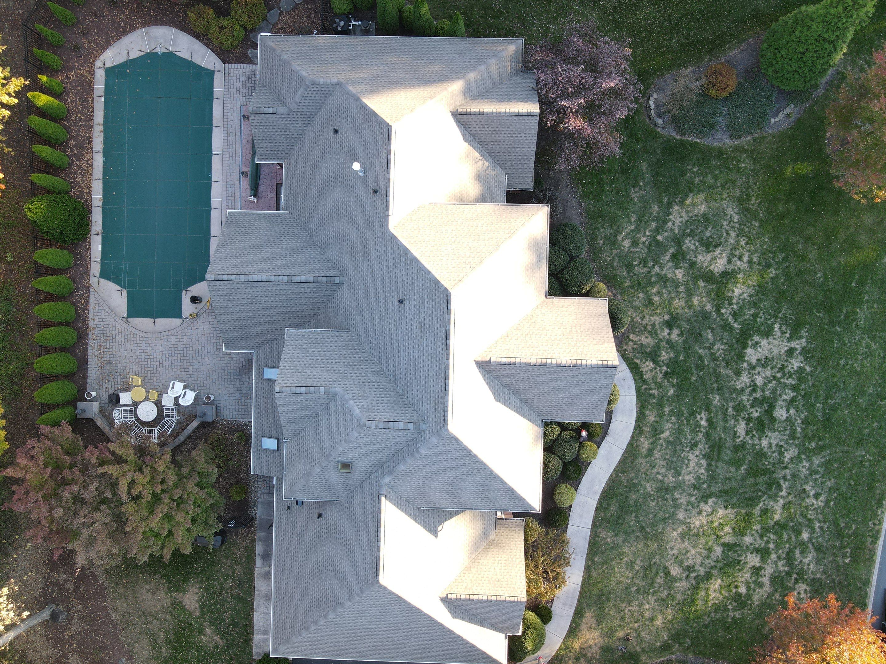 GAF SYSTEM INSTALL WEATHERED WOOD  by Teflon Roofing