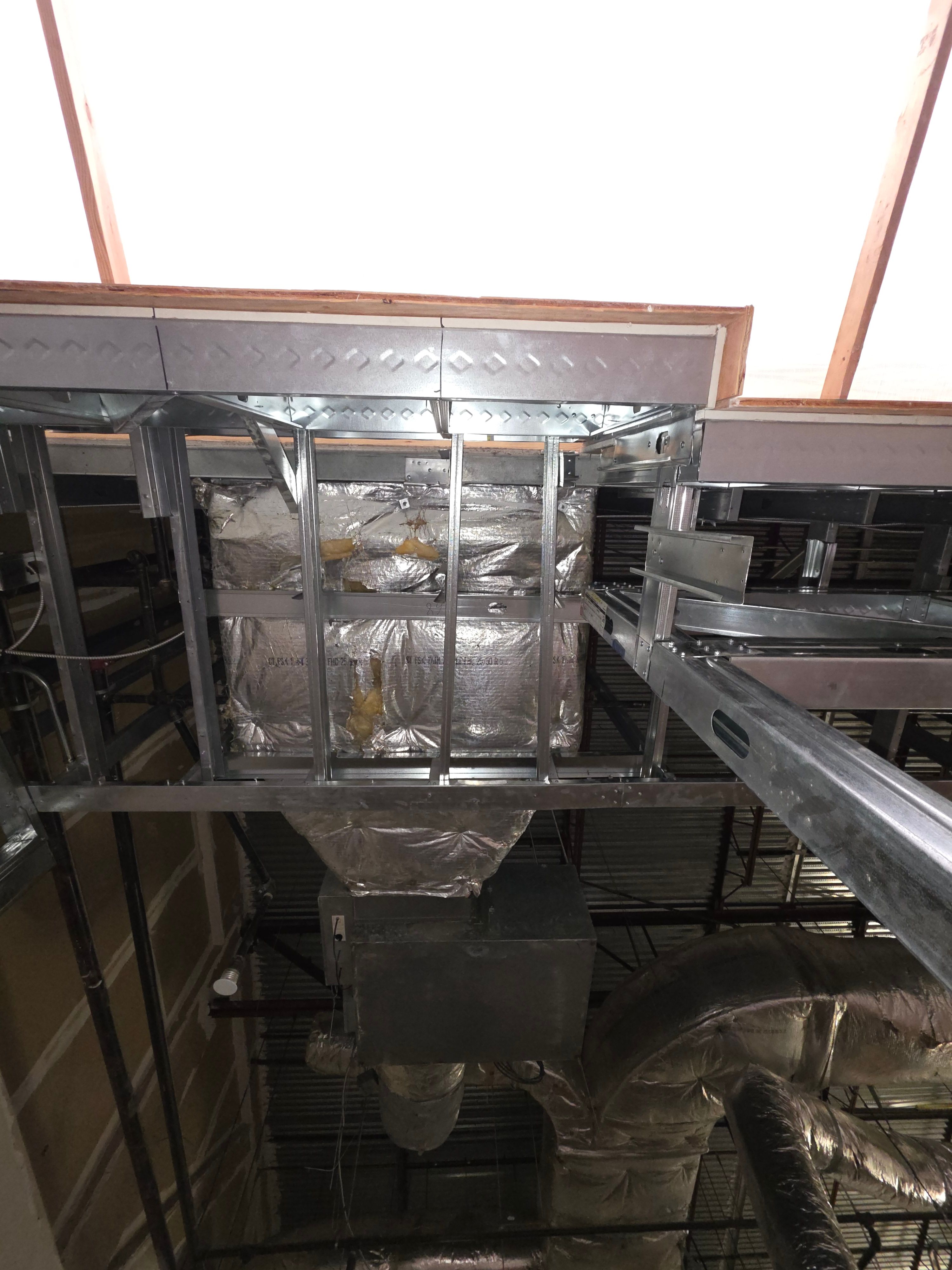 Commercial HVAC System and Custom Ductwork Installation in Kennesaw by Veasey Mechanical Services 