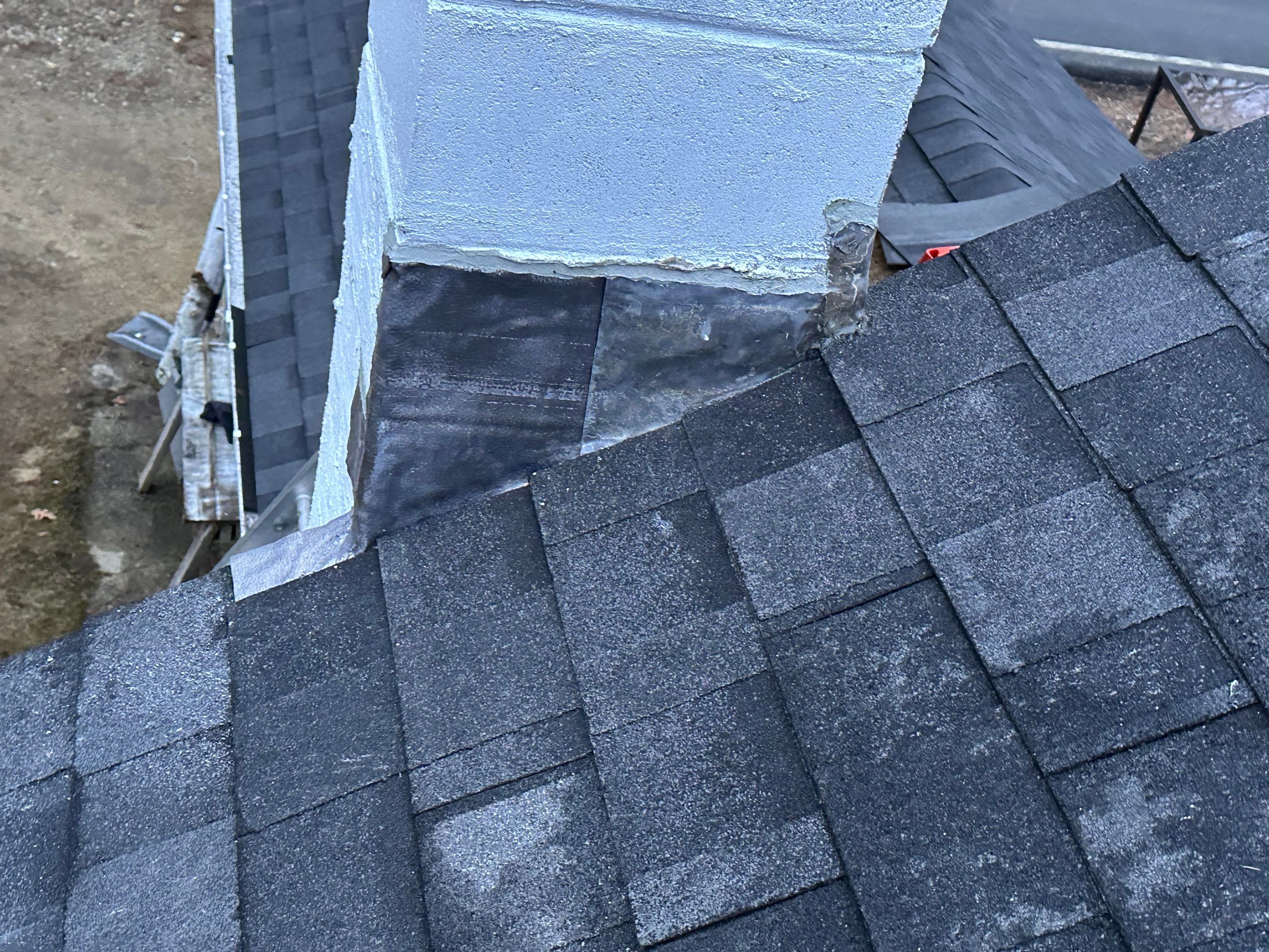 Project in Barrington, NH by Tall pine roofing