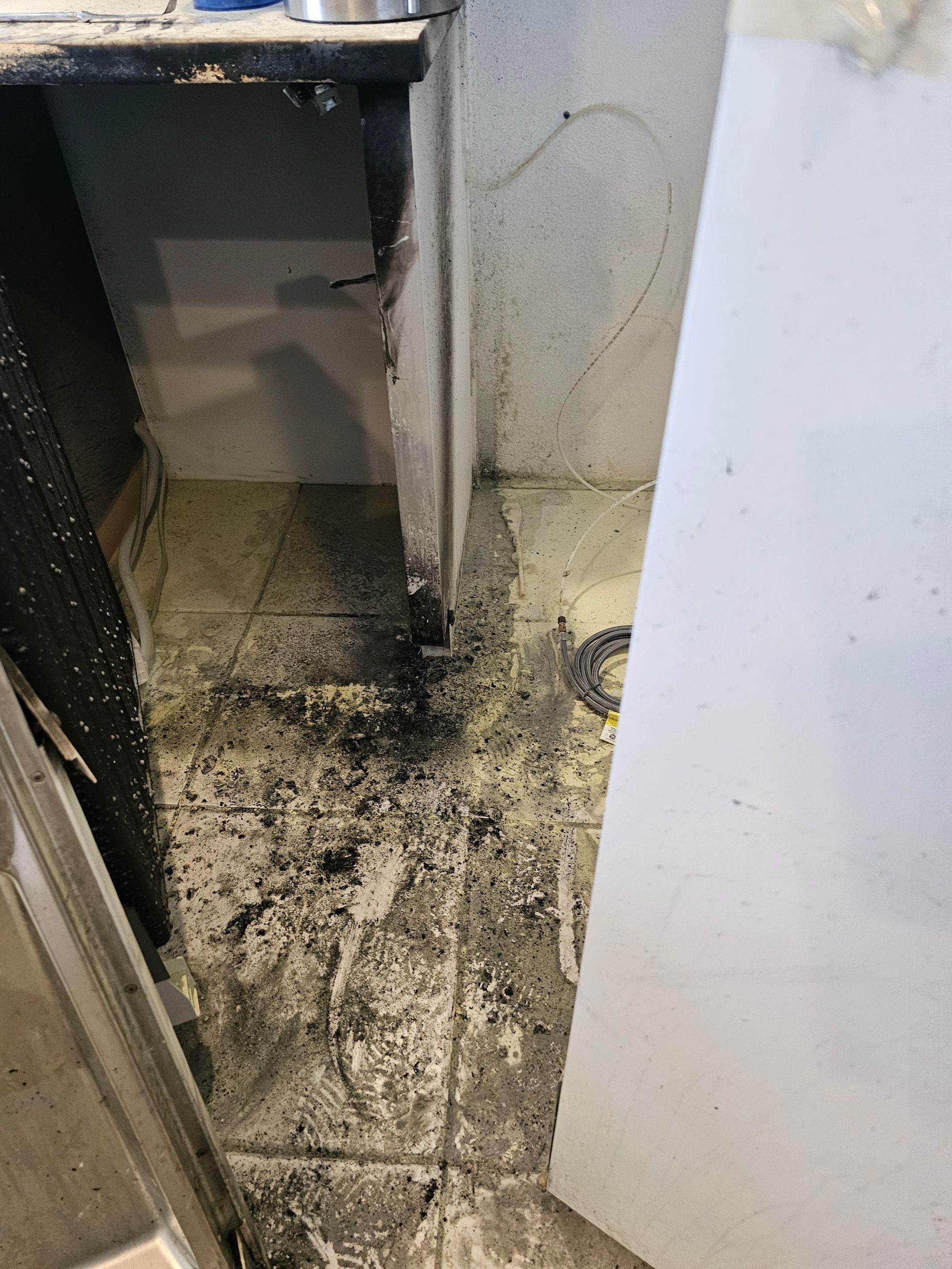 Fire damage restoration  by SuperClean 