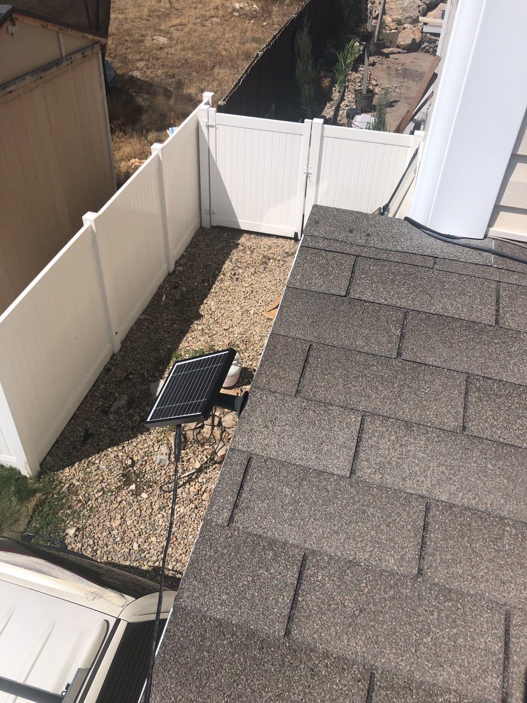Storm Damaged Roof using GAF Timberline HDZ - Lifetime Shingle by The Roof Doctor