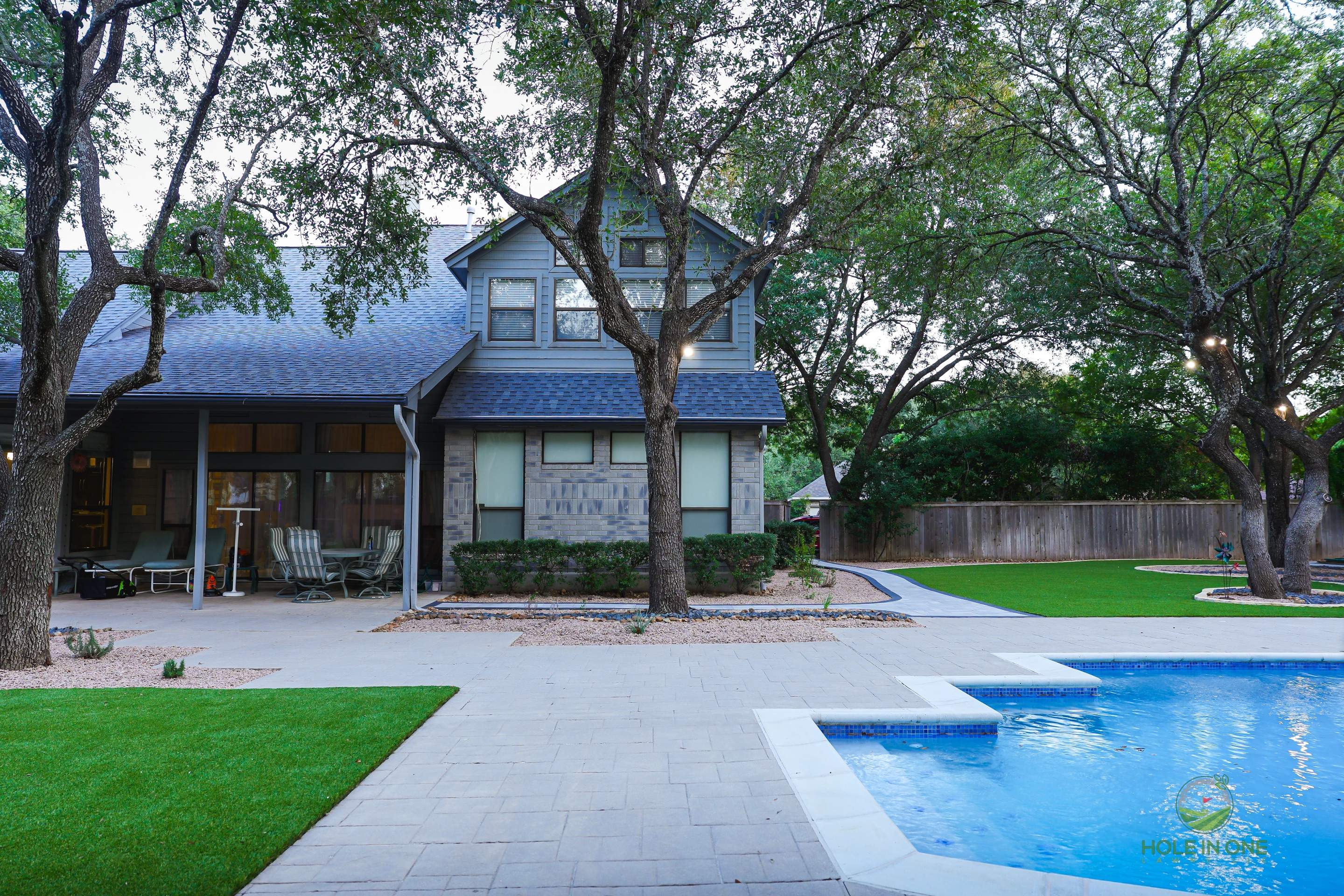 Henderson Pass, San Antonio Tx. by Hole In One Lawns, LLC