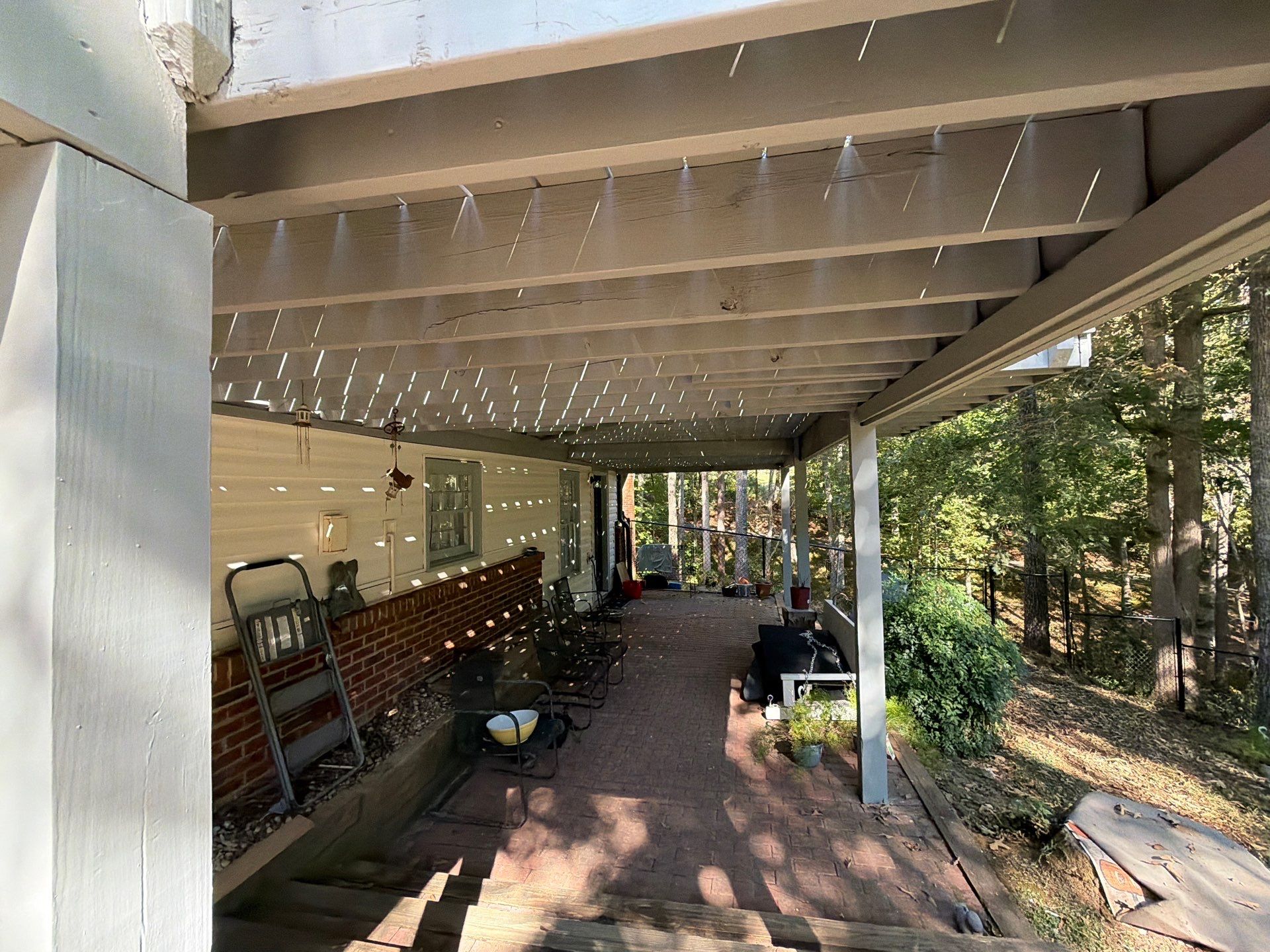 Multi-Level Deck Restoration and Staining Project in Canton, Georgia by Swift Home Renovations 