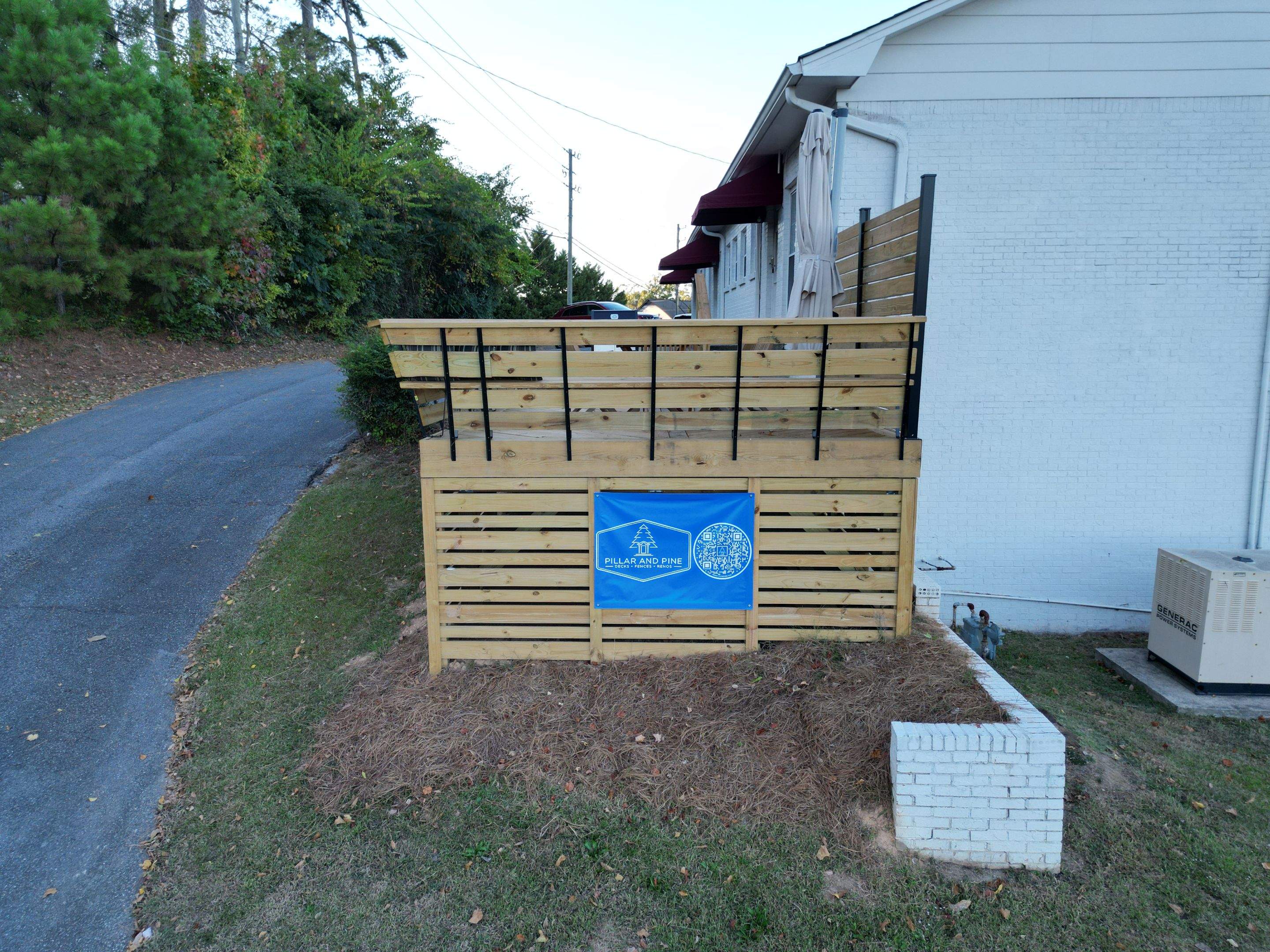 Independence Drive - Deck Installation   by Pillar and Pine