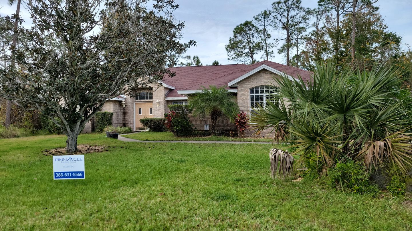 Shingle Reroof Replacement Ormond Beach FL by Pinnacle Roofing Group