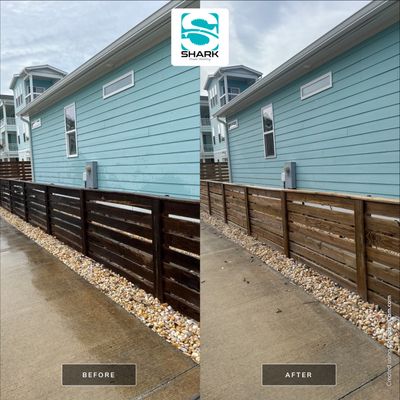 Pressure Washing in Kure Beach by Shark Power Washing