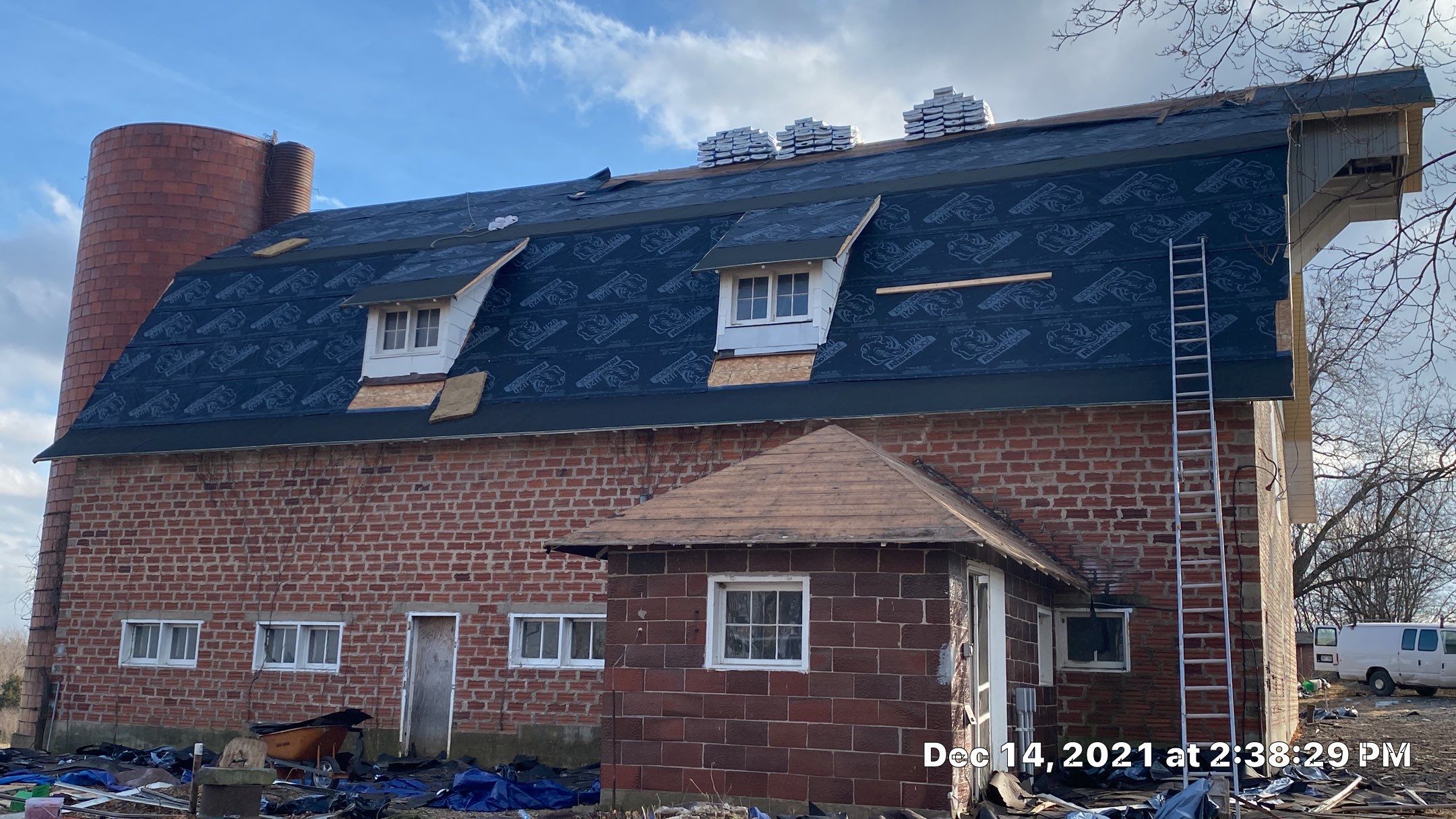 Roof Replacement with upgraded needed exhaust ventilation using Malarkey Vista Class III Impact Resistant Shingles in Black Oak color by Gorilla Exteriors Contracting, LLC