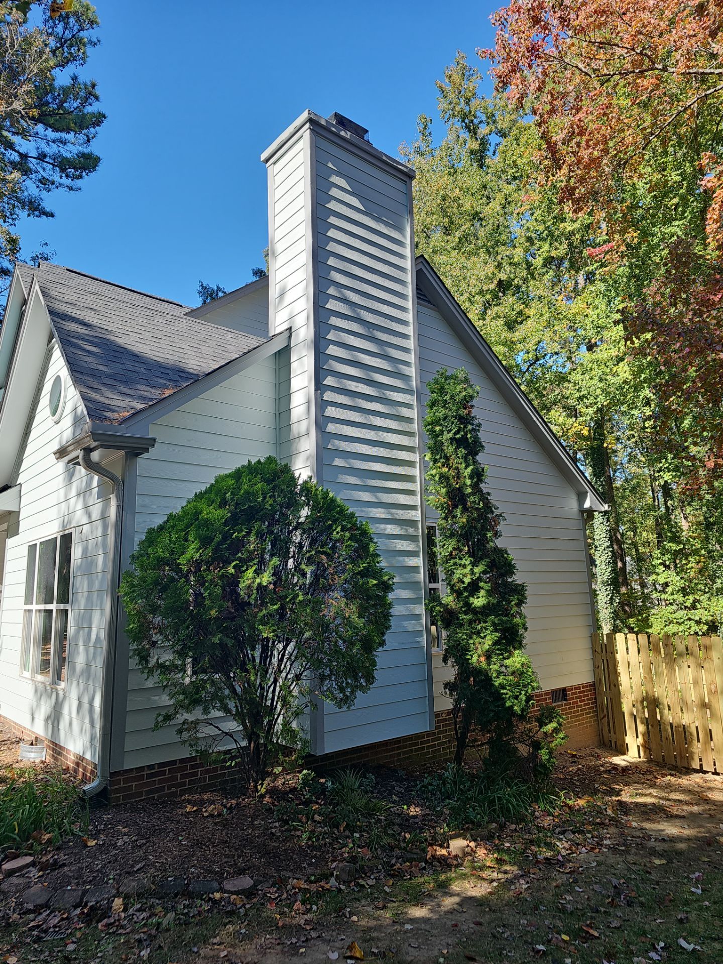 New Windows, Siding, Trim, Fence, and Backyard Concrete Pad by Billy Weatherspoon Contractor