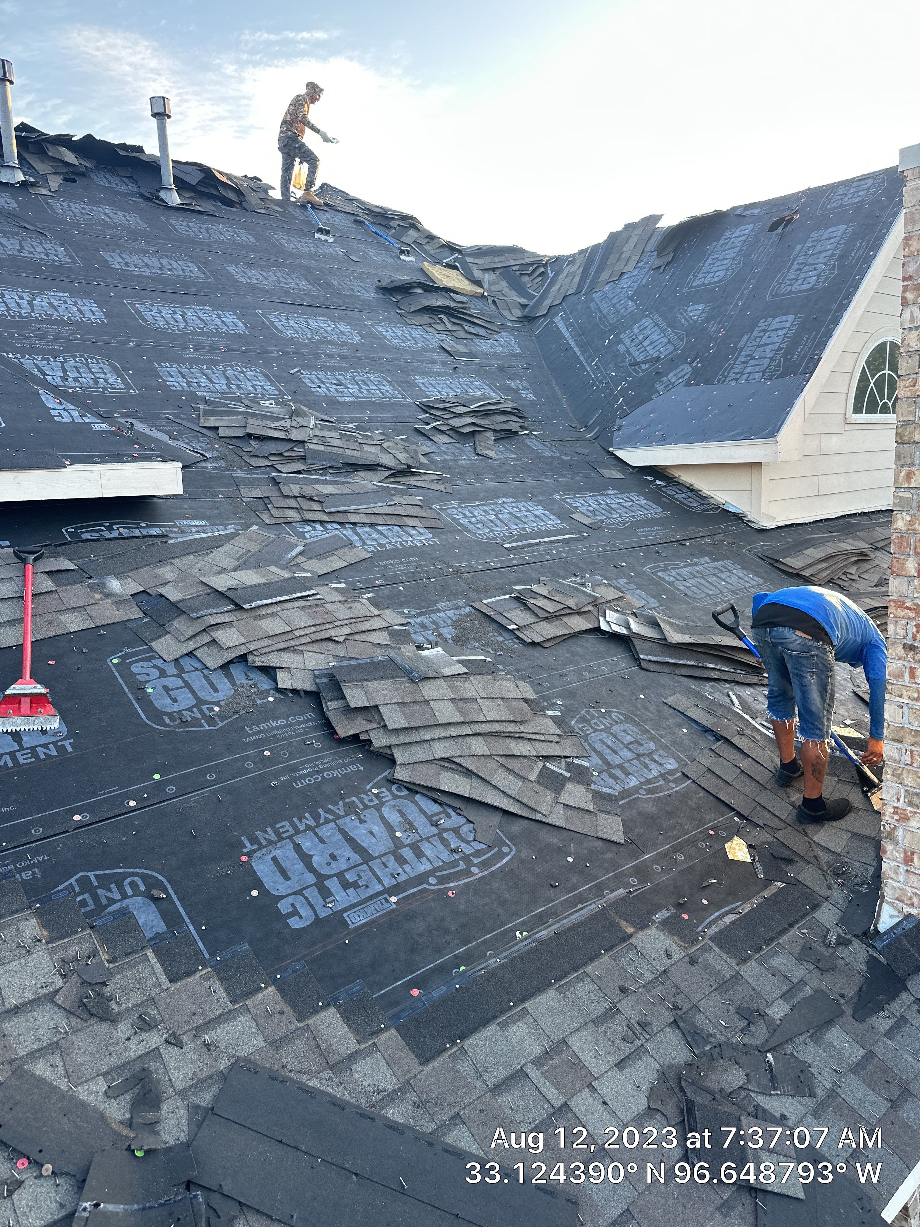 Property Repairs After Hail Storm Plano Texas by Eminent Roofing & Auto Hail Repair