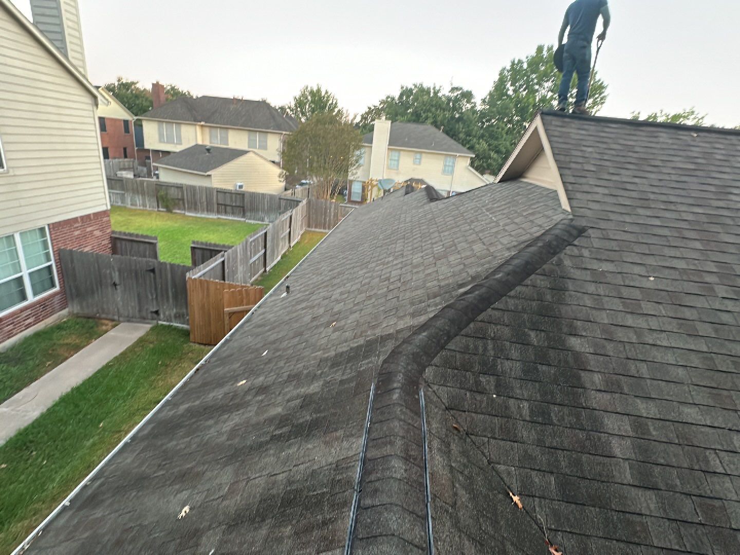 Residential Roofing Installation using Owen's Corning Duration (Lifetime) Shingles by Roof Repair Company