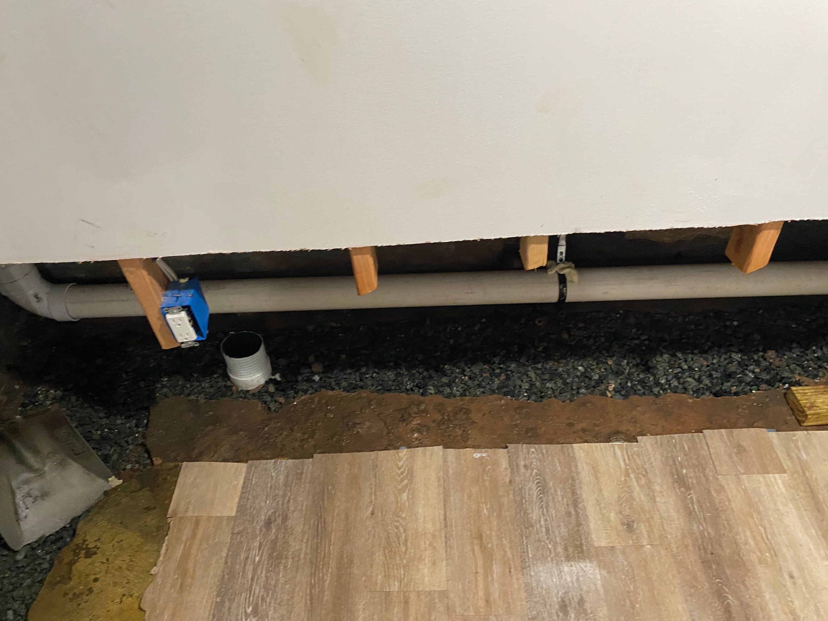 Interior French Drain Job in Lyndhurst, NJ by Pure Service Pro, LLC 